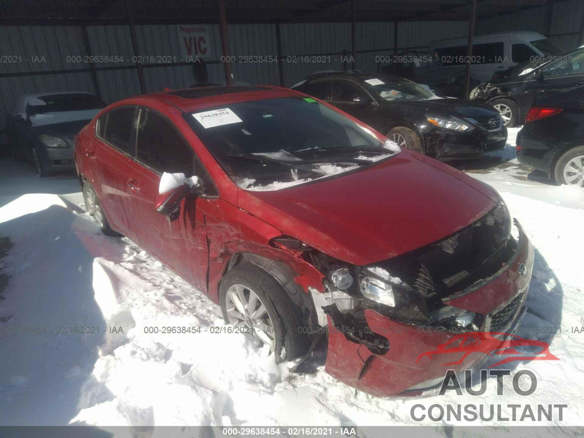 KIA FORTE 2017 - 3KPFL4A75HE065059