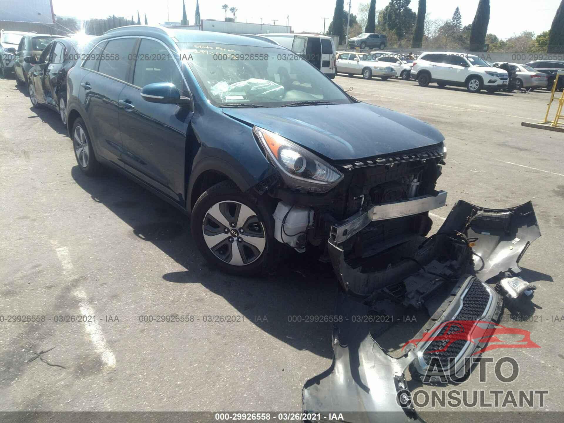 KIA NIRO 2017 - KNDCC3LC8H5067505