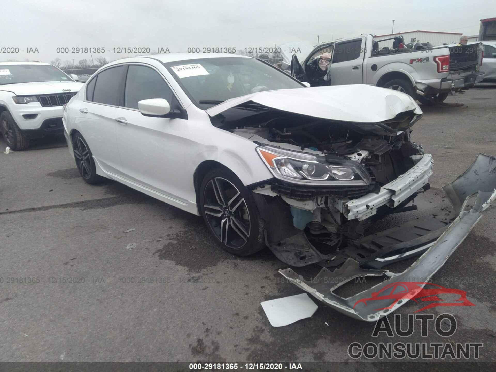 HONDA ACCORD SEDAN 2017 - 1HGCR2F14HA175650