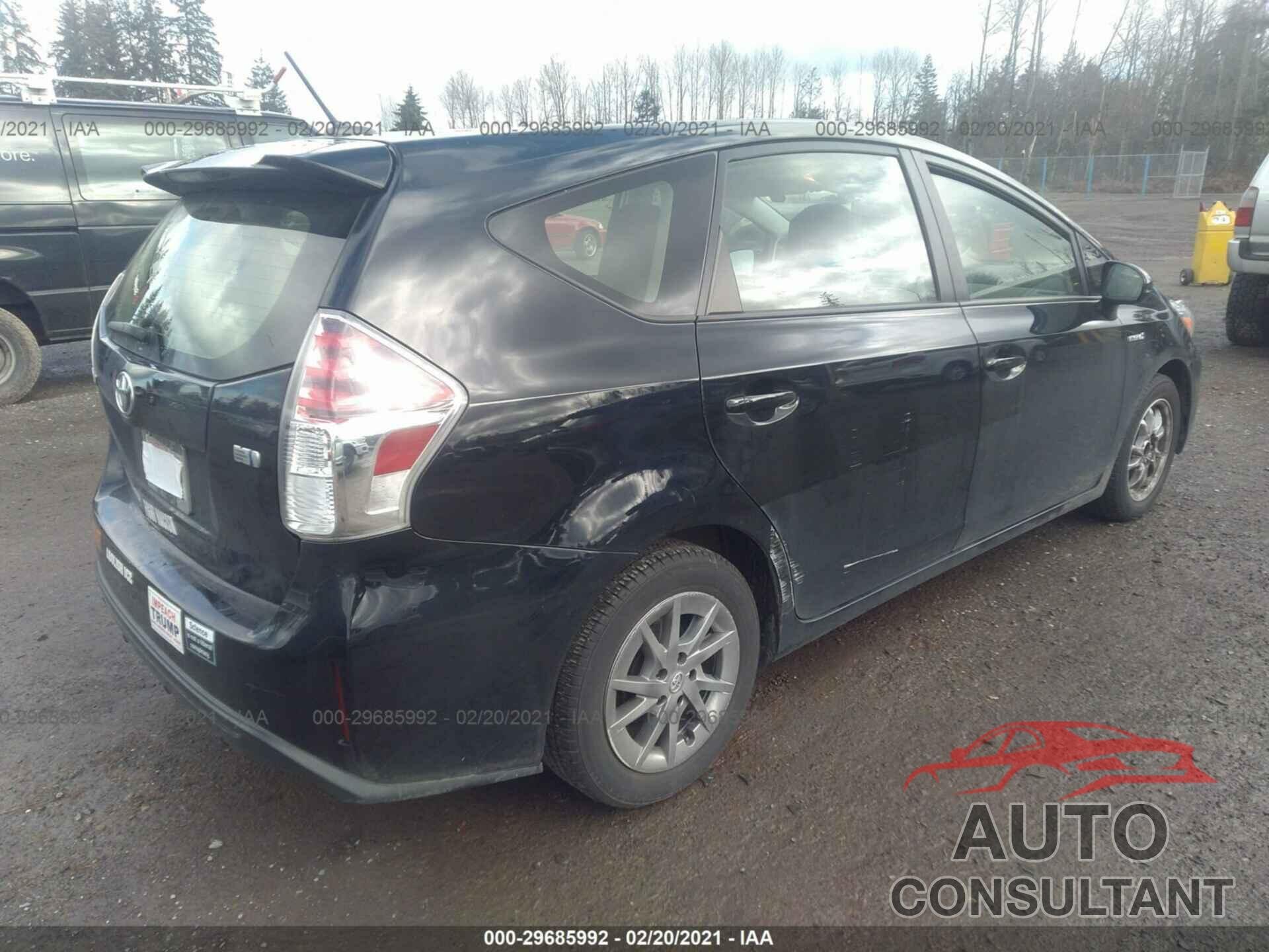 TOYOTA PRIUS V 2017 - JTDZN3EU3HJ068952