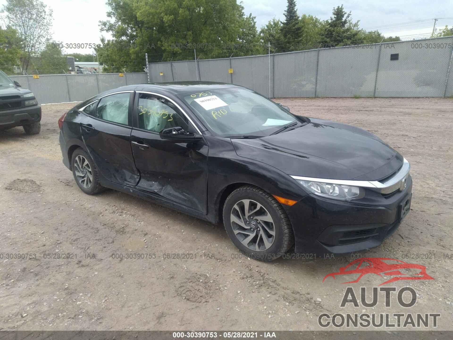 HONDA CIVIC SEDAN 2016 - 2HGFC2F7XGH508131