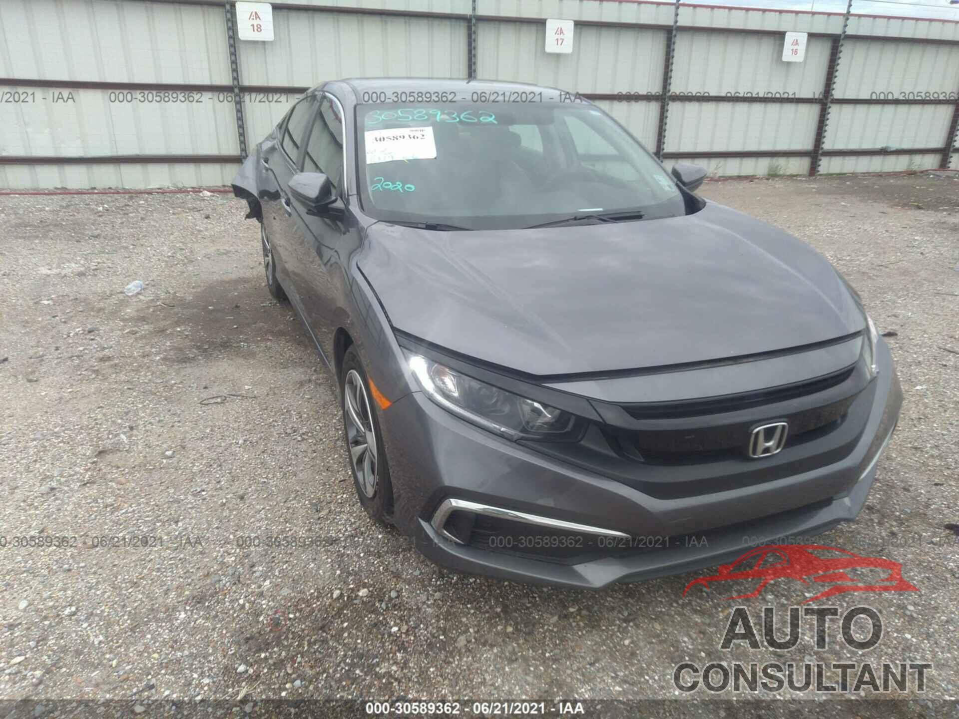 HONDA CIVIC SEDAN 2020 - 19XFC2F69LE005122