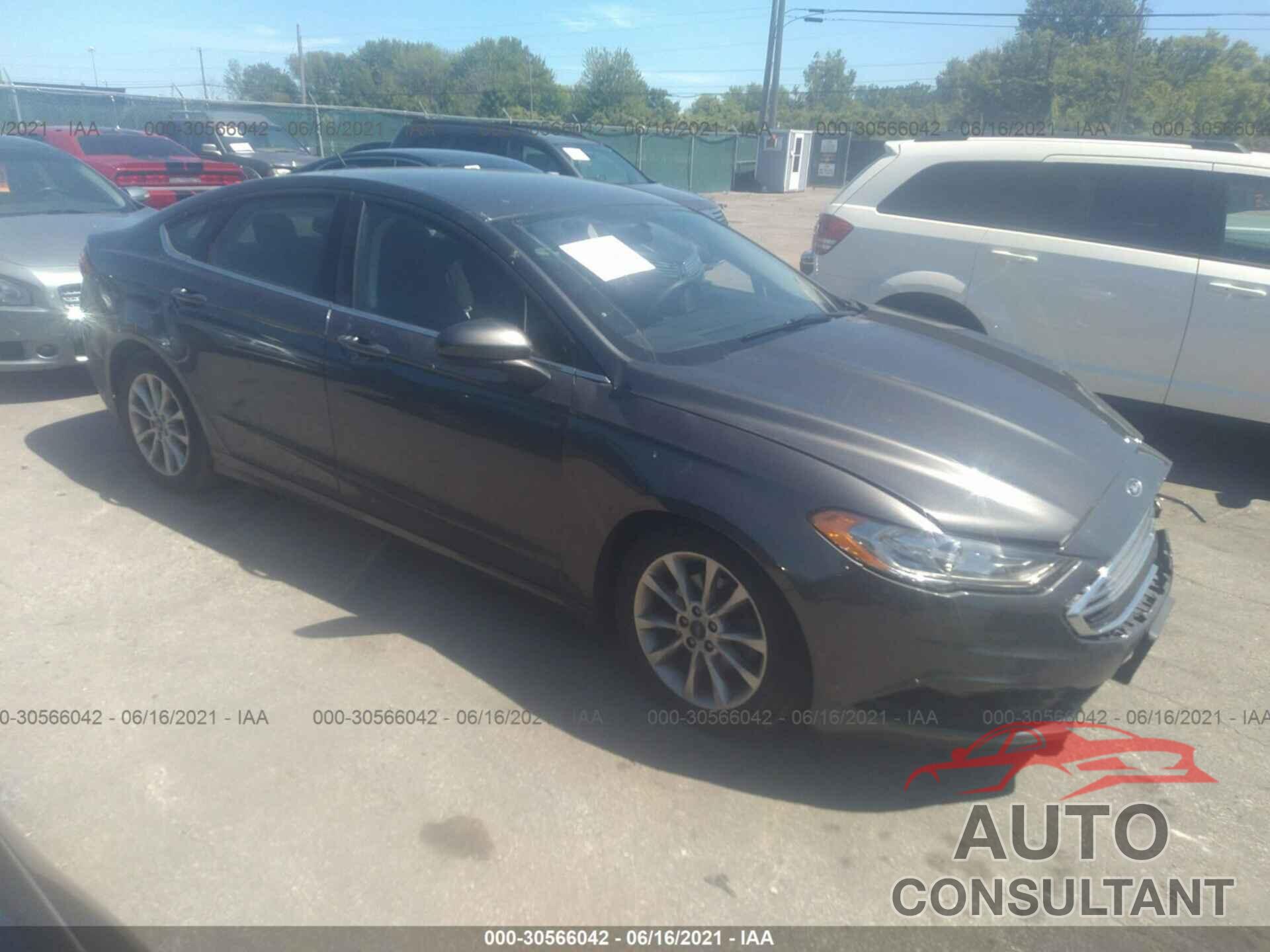 FORD FUSION 2017 - 3FA6P0H74HR104189