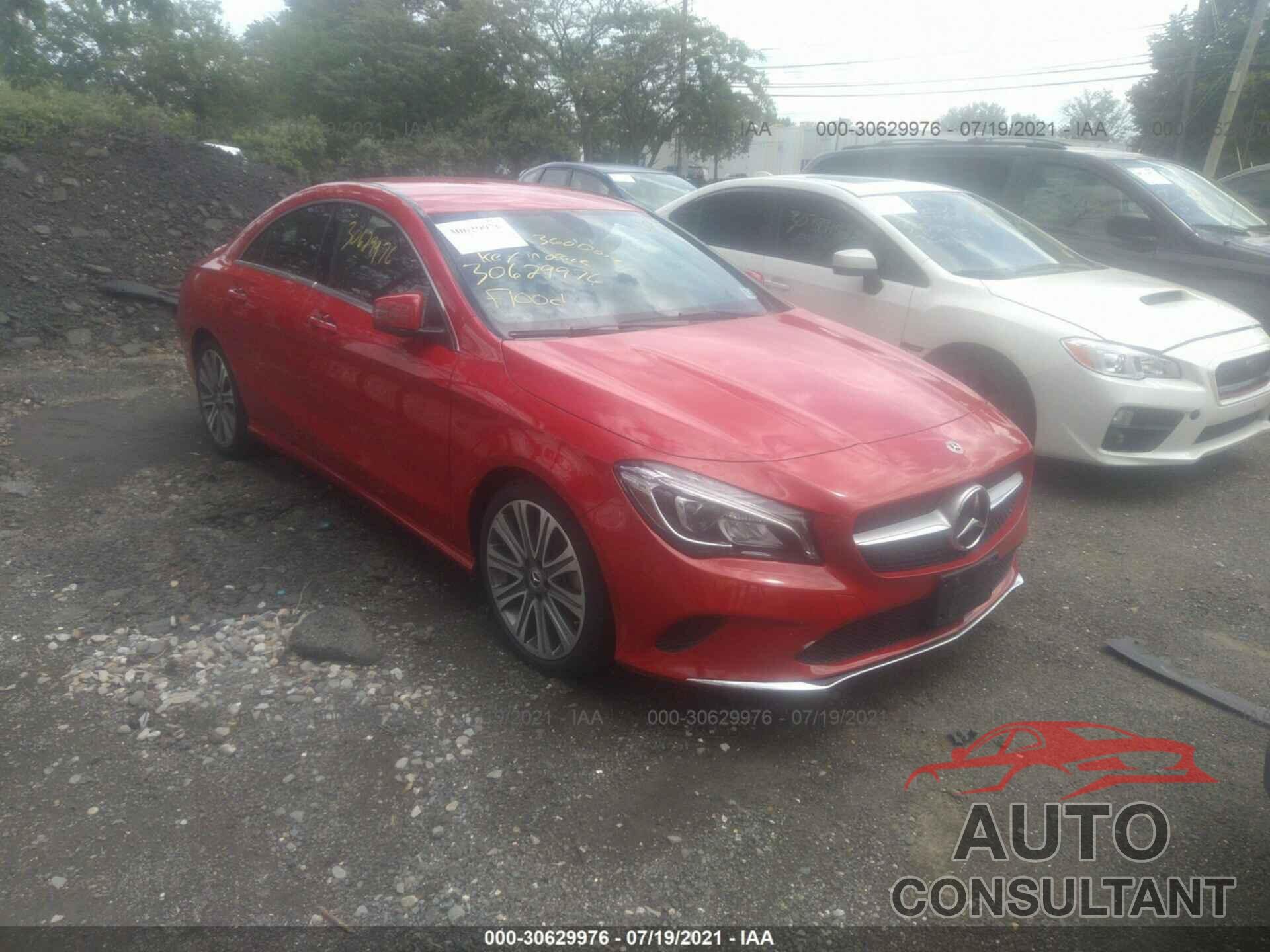 MERCEDES-BENZ CLA 2019 - WDDSJ4GB2KN723252