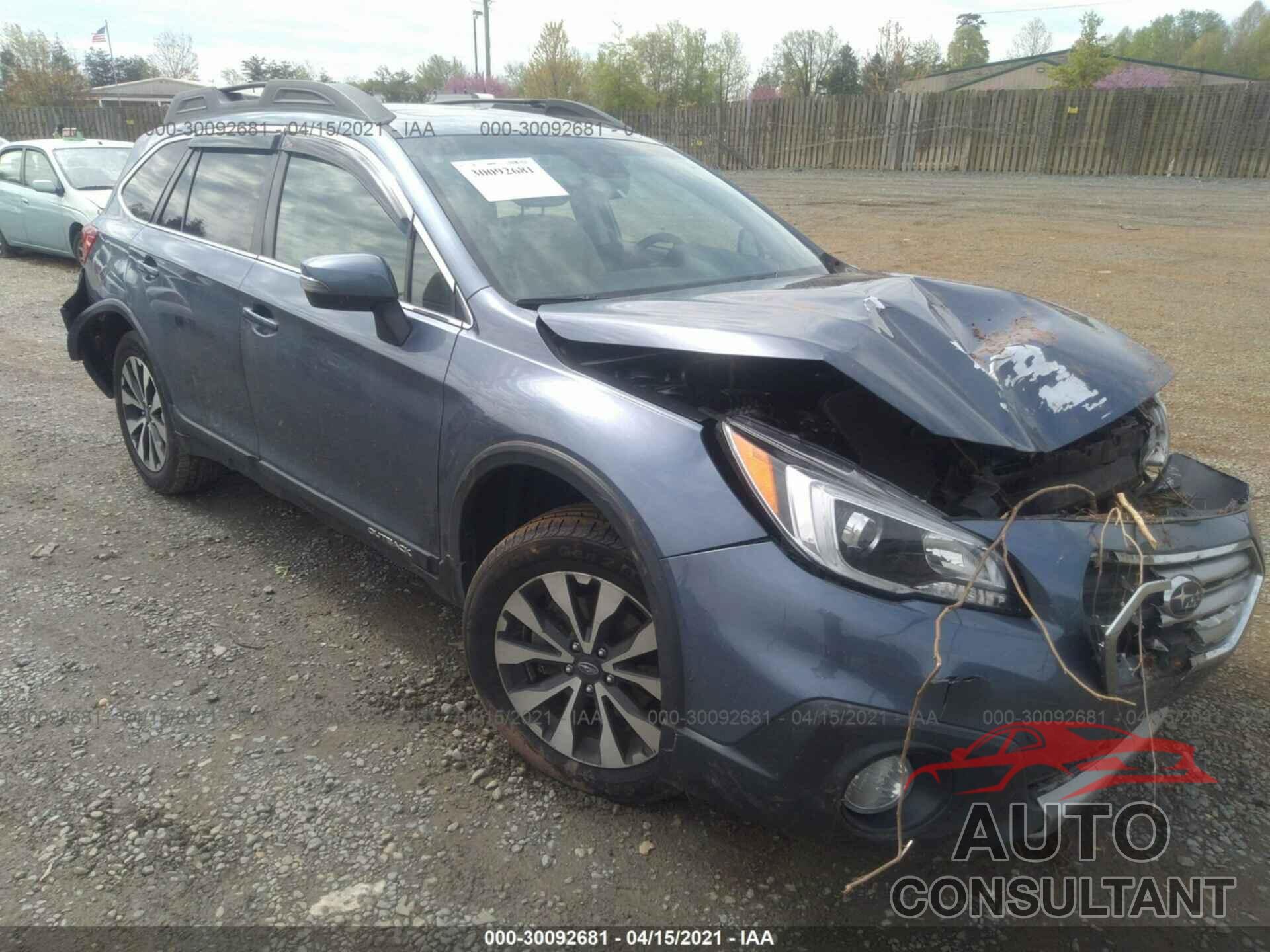 SUBARU OUTBACK 2017 - 4S4BSANC2H3391802