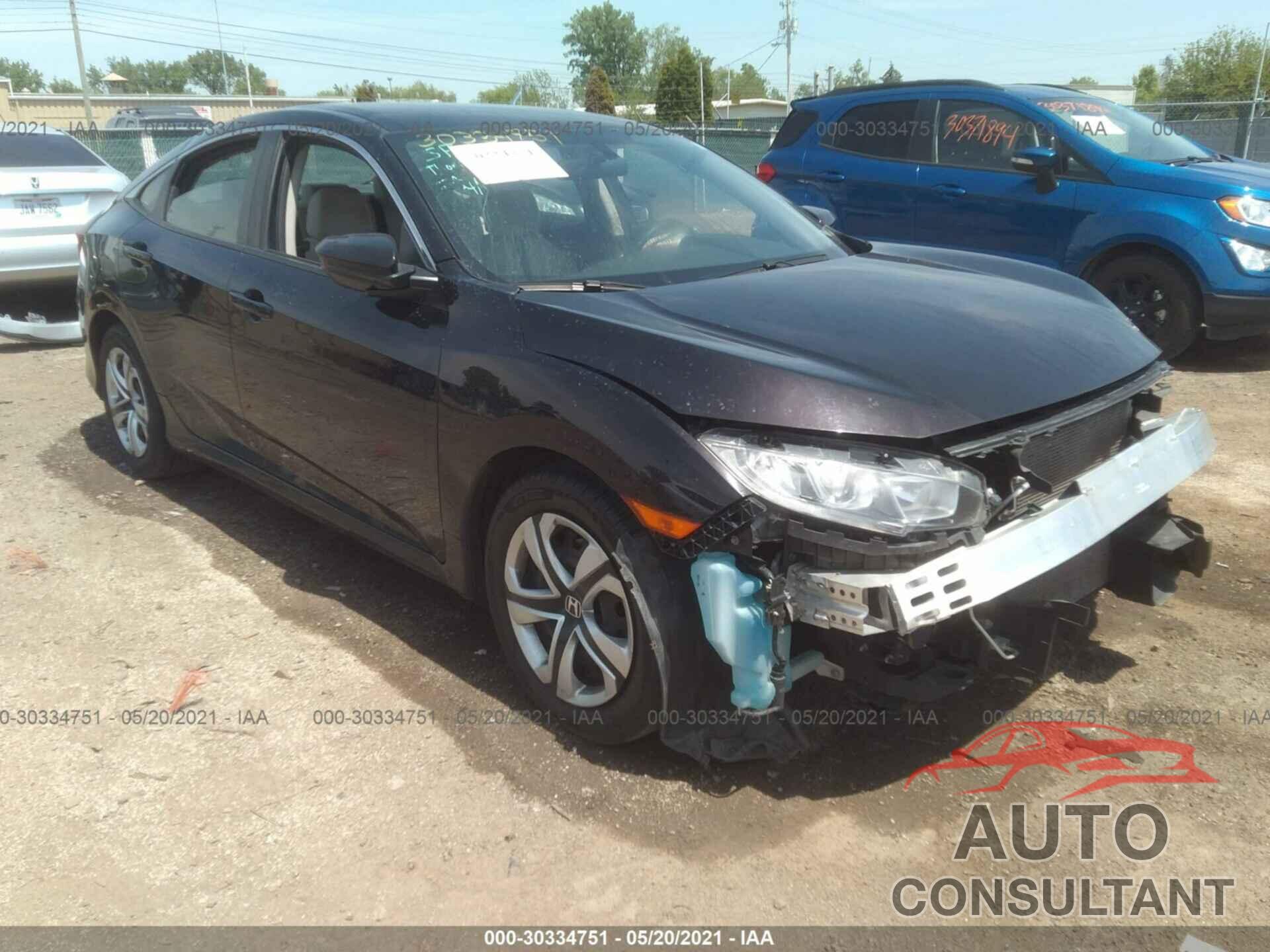 HONDA CIVIC SEDAN 2017 - 19XFC2F57HE034701