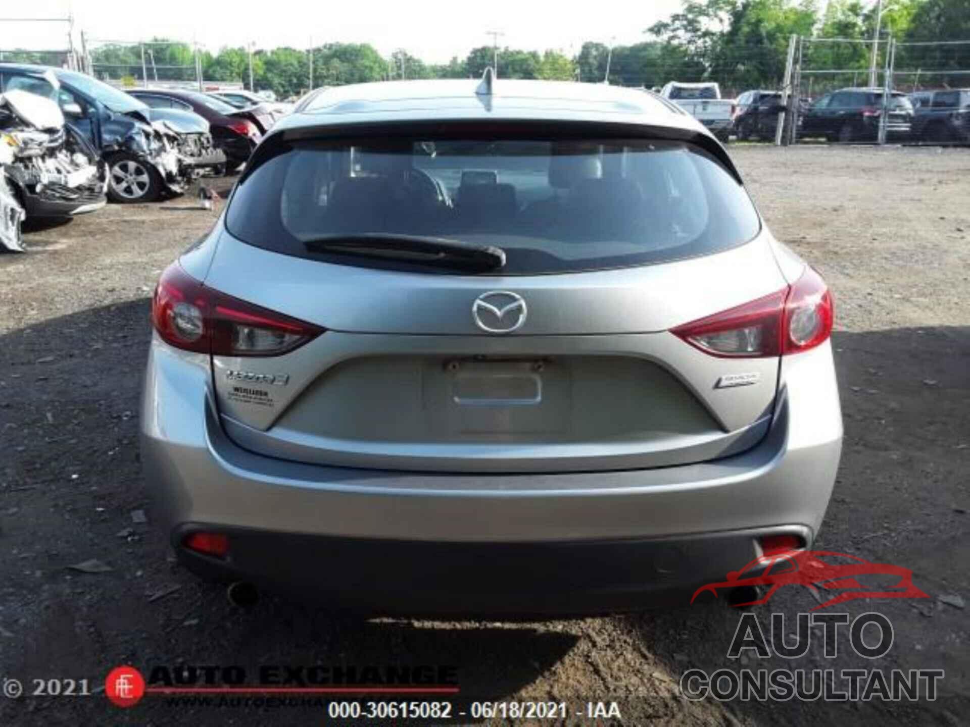 MAZDA MAZDA3 2015 - JM1BM1M72F1219684