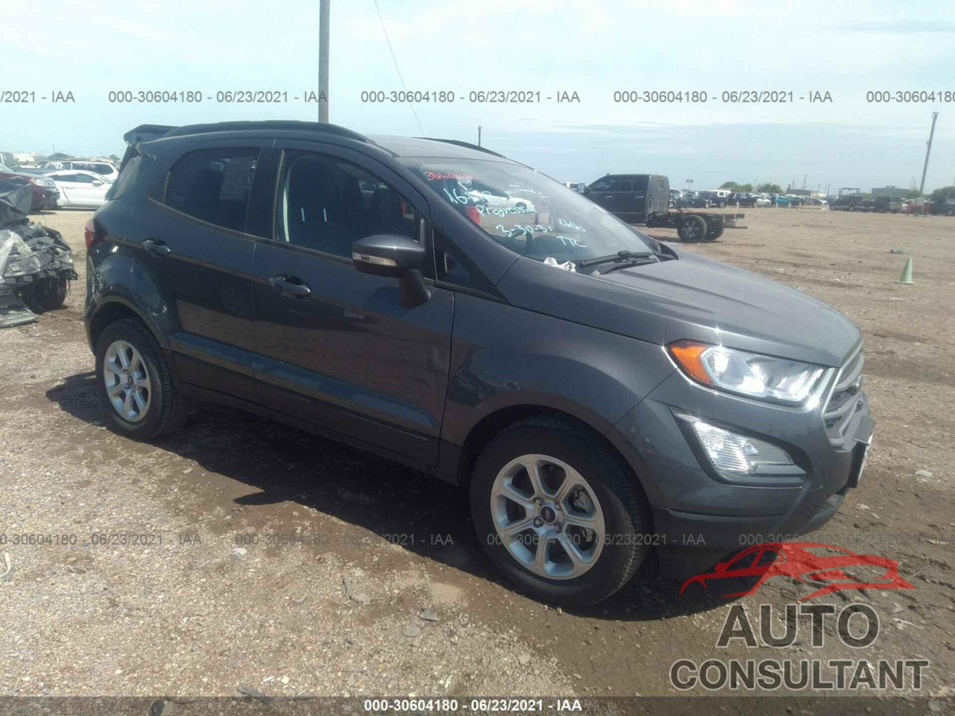 FORD ECOSPORT 2020 - MAJ3S2GE1LC395058