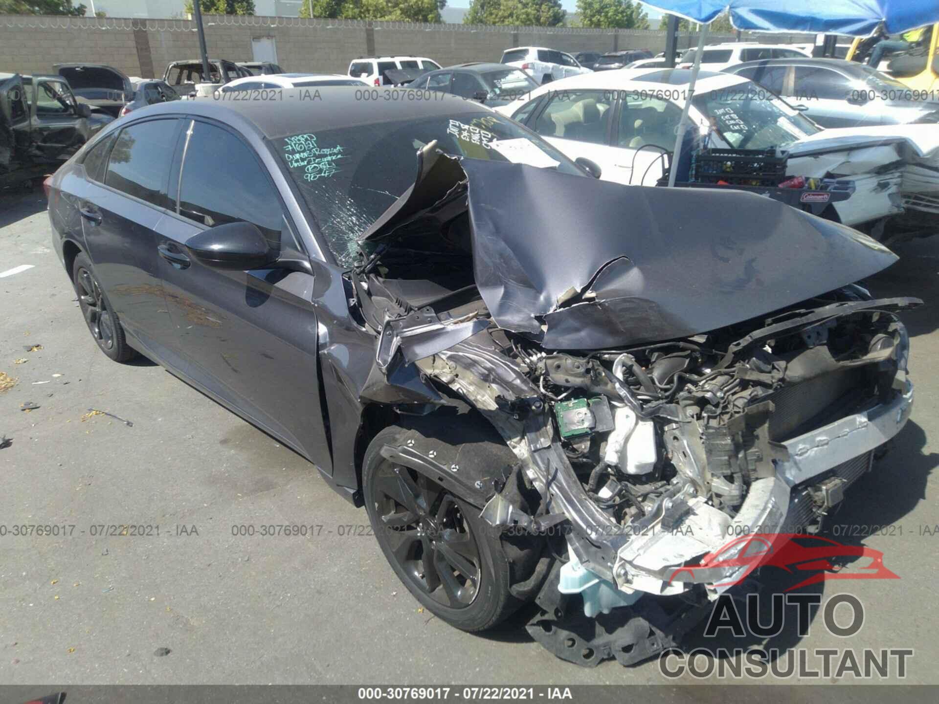 HONDA ACCORD SEDAN 2019 - 1HGCV1F11KA078029