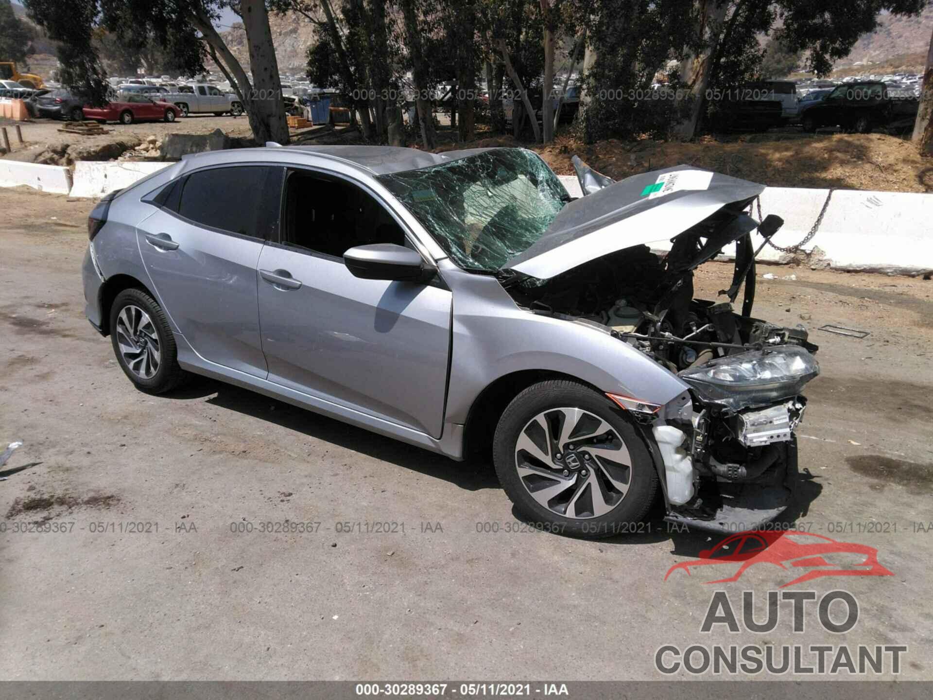 HONDA CIVIC HATCHBACK 2017 - SHHFK7H28HU422838