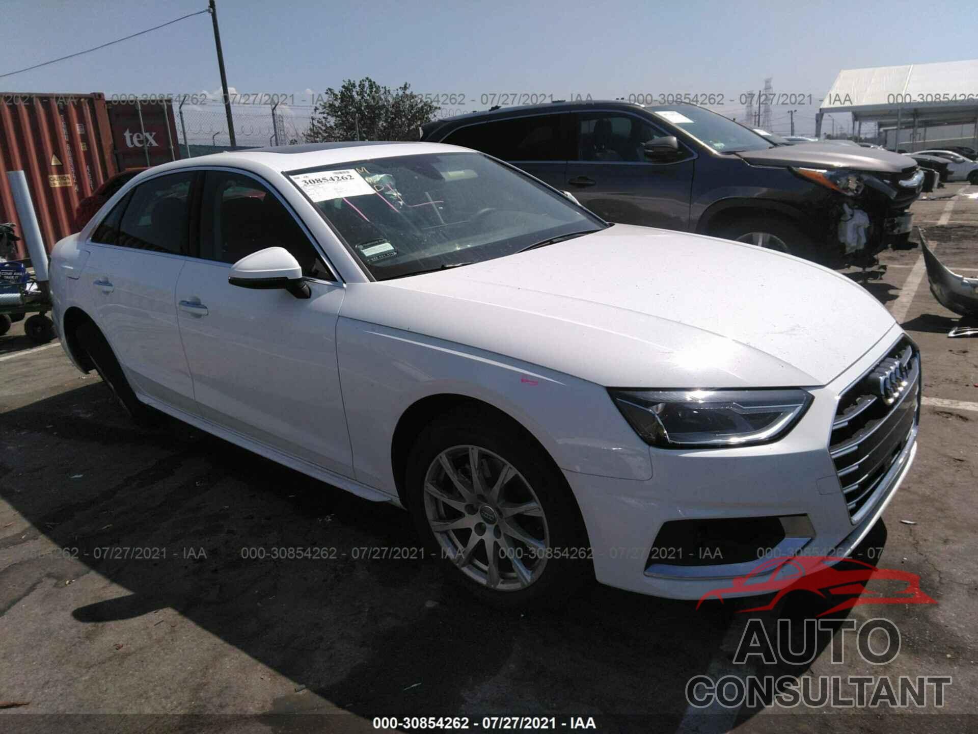 AUDI A4 2020 - WAUGMAF43LA063348