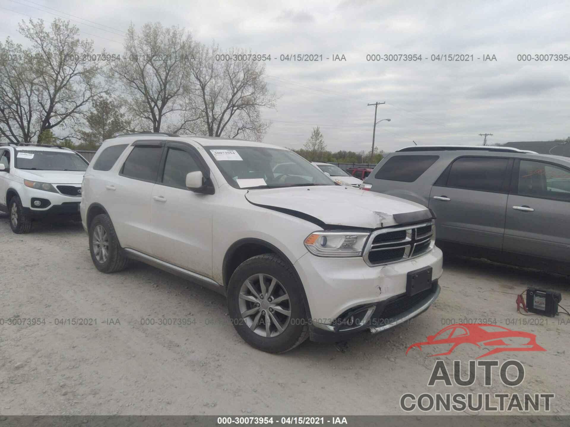 DODGE DURANGO 2017 - 1C4RDJAG8HC678924