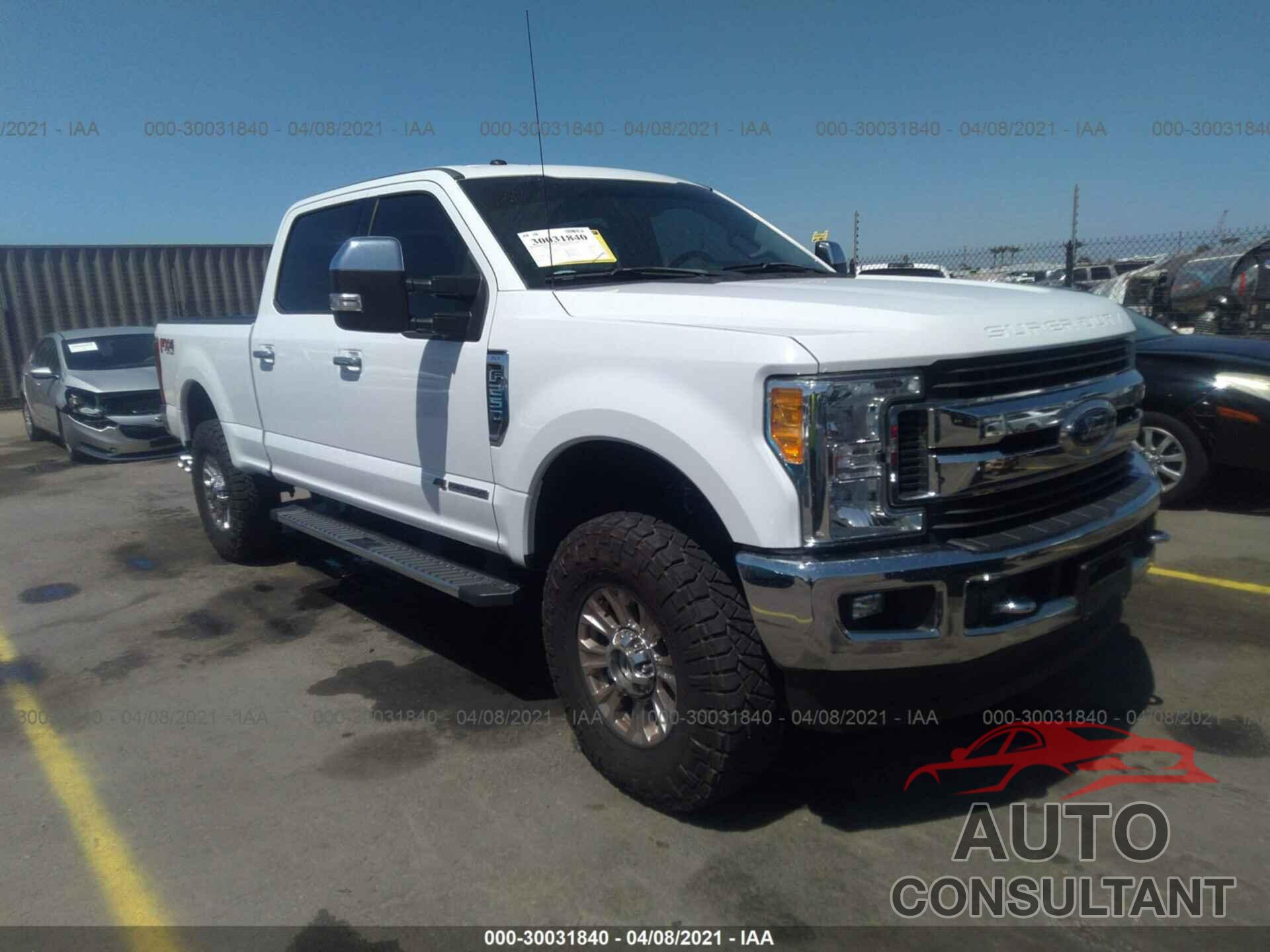 FORD SUPER DUTY F-250 SRW 2017 - 1FT7W2BT2HEB48150