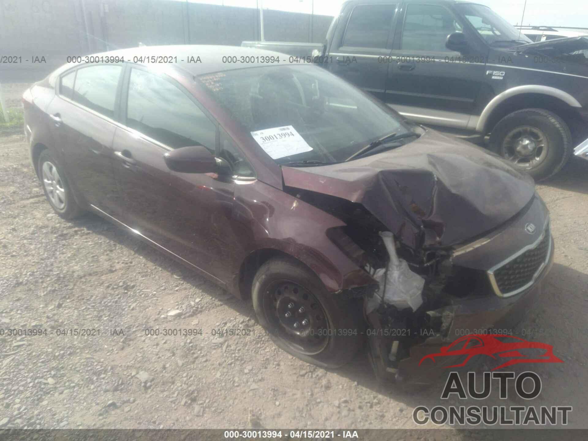 KIA FORTE 2017 - 3KPFK4A75HE122217