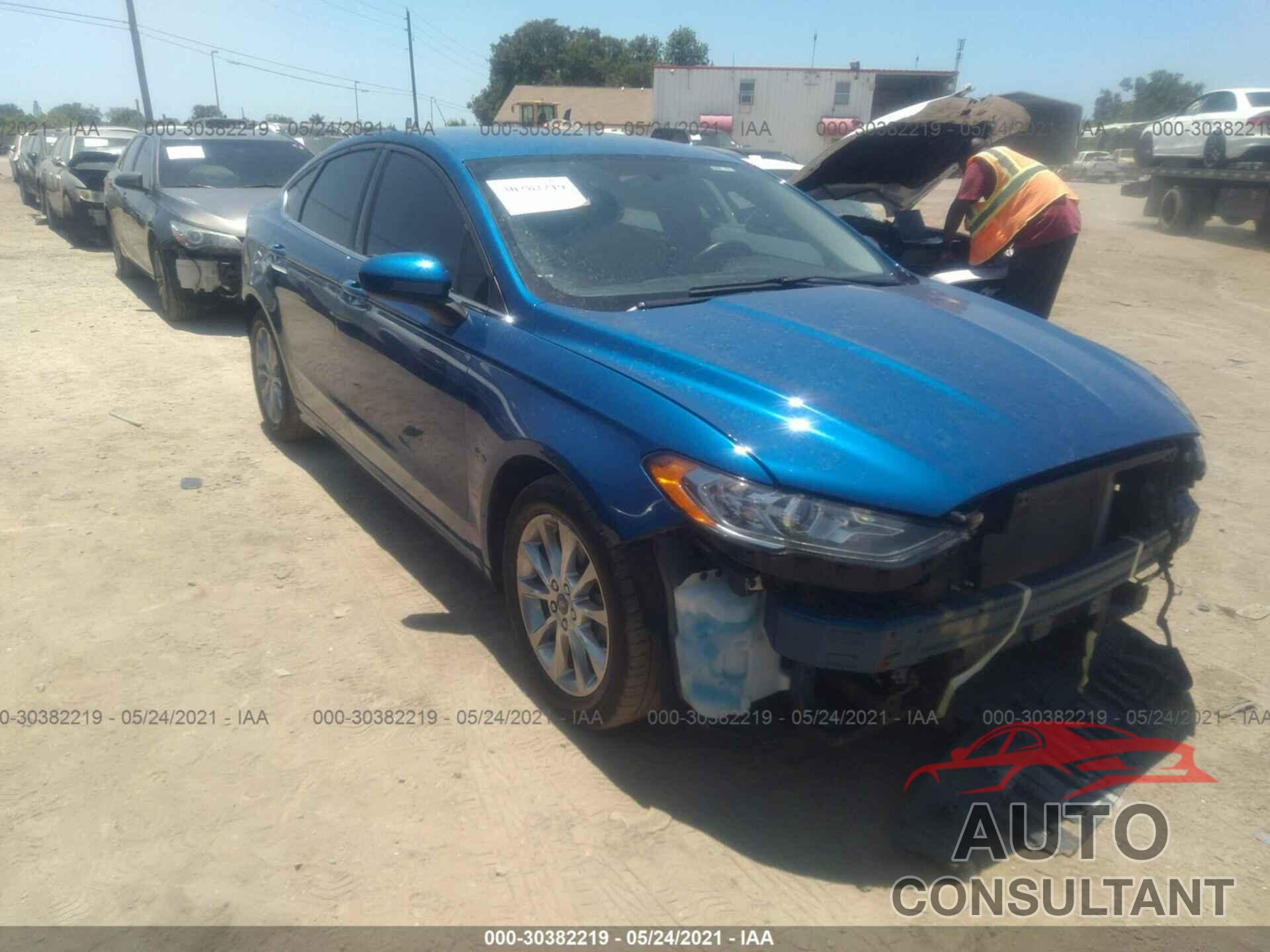 FORD FUSION 2017 - 3FA6P0H77HR181235