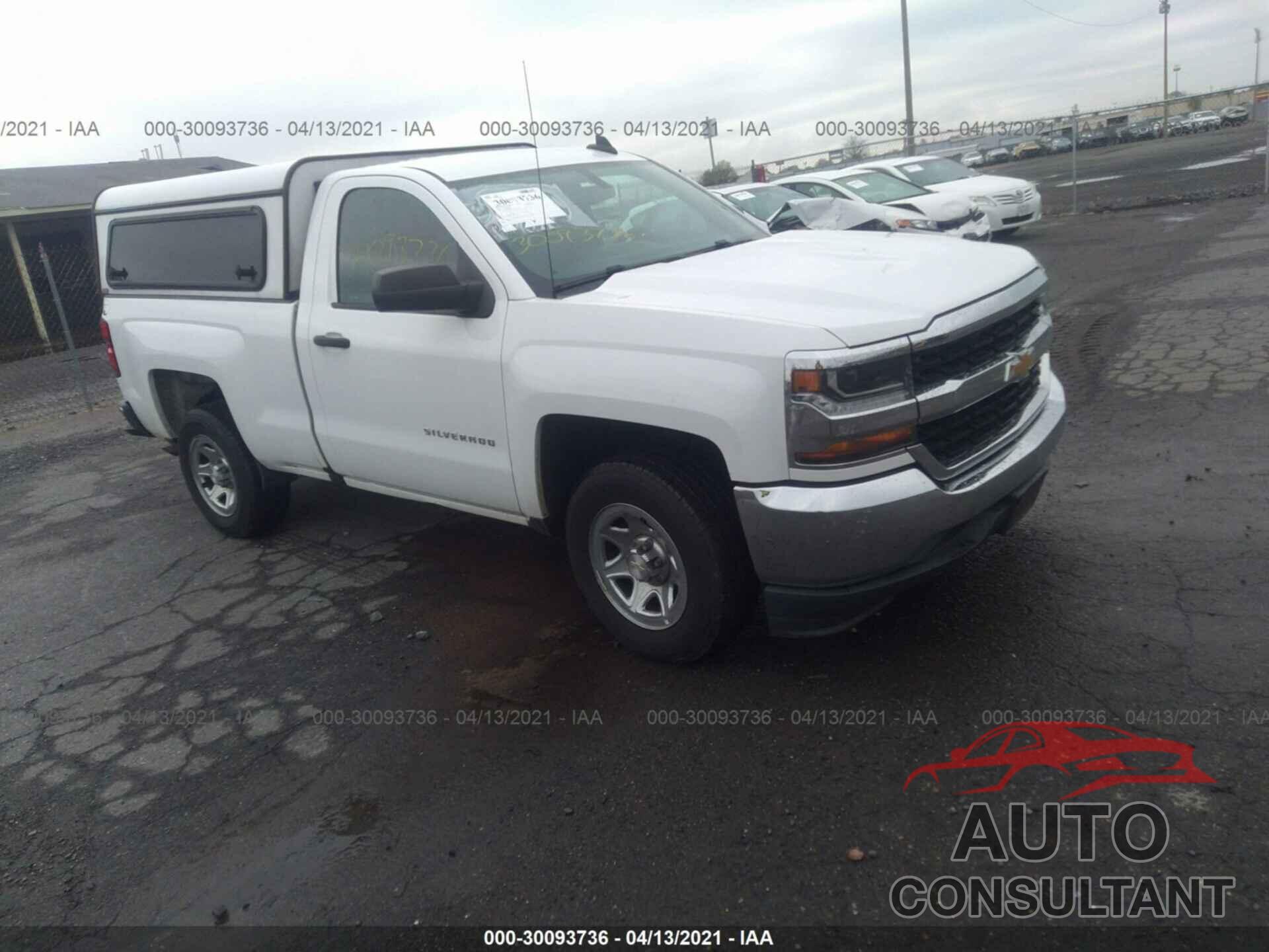 CHEVROLET SILVERADO 1500 2017 - 1GCNCNEH5HZ188174