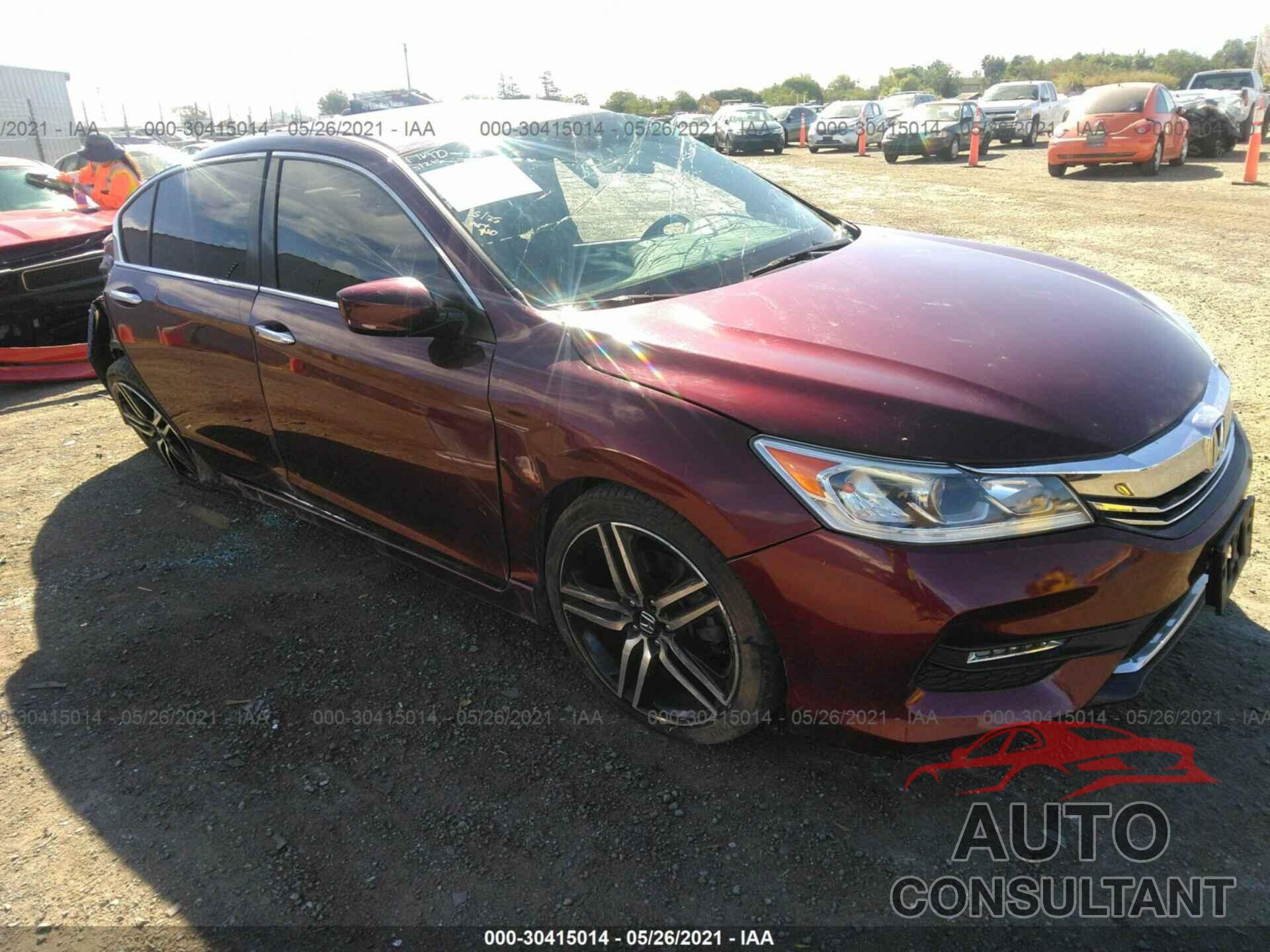 HONDA ACCORD SEDAN 2016 - 1HGCR2F57GA146466