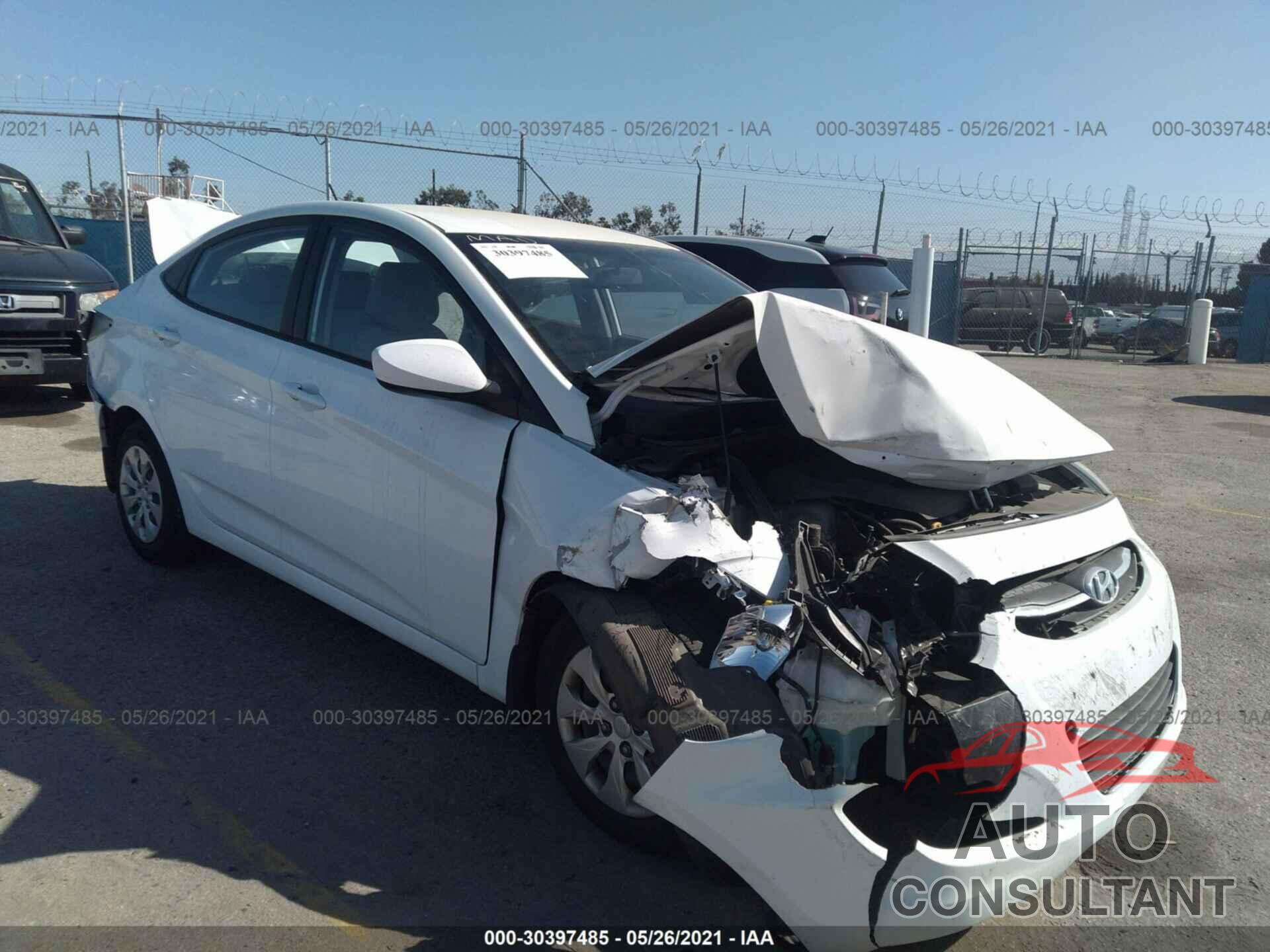 HYUNDAI ACCENT 2016 - KMHCT4AE2GU092362