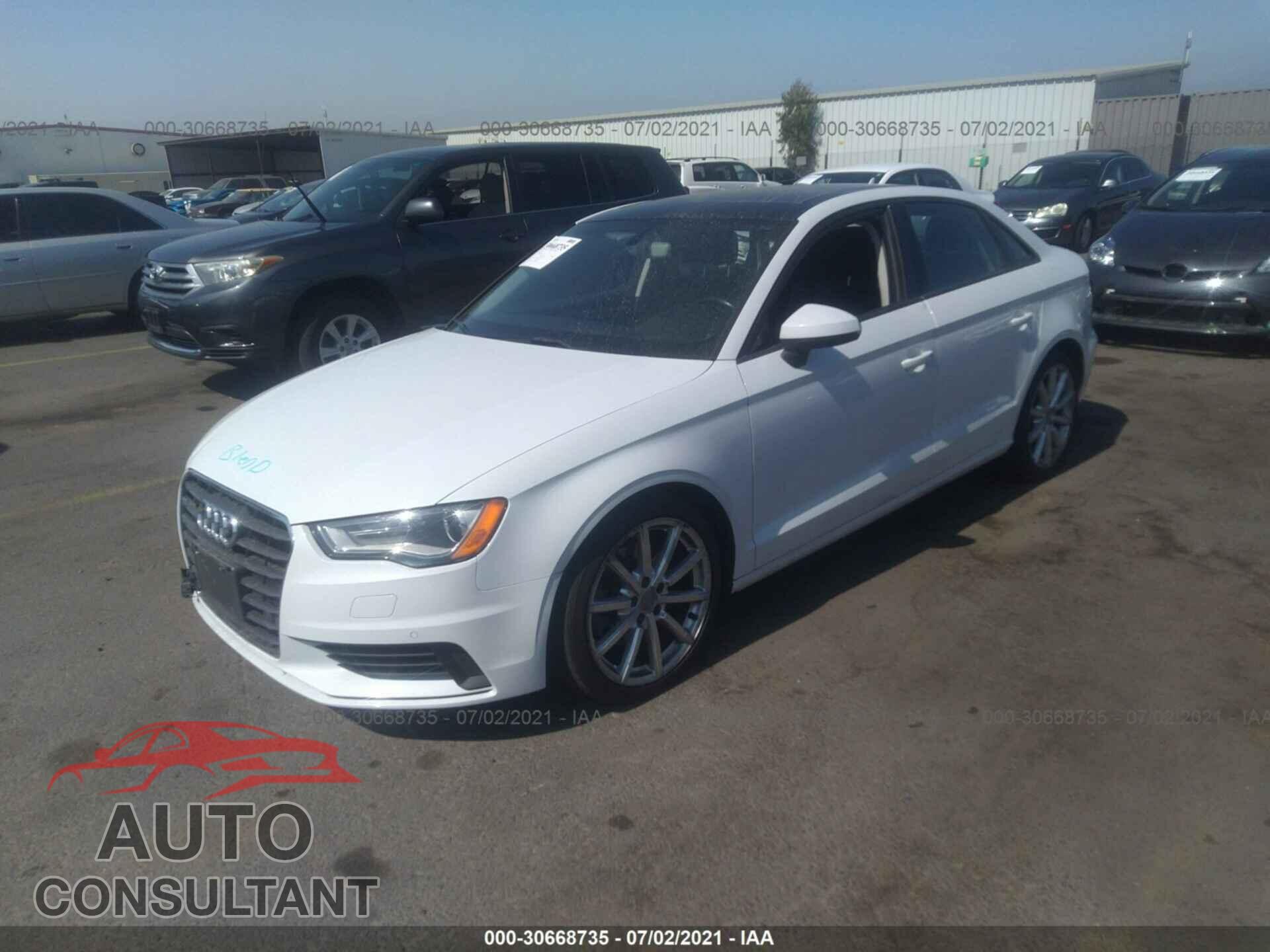 AUDI A3 2016 - WAUB8GFF9G1113033