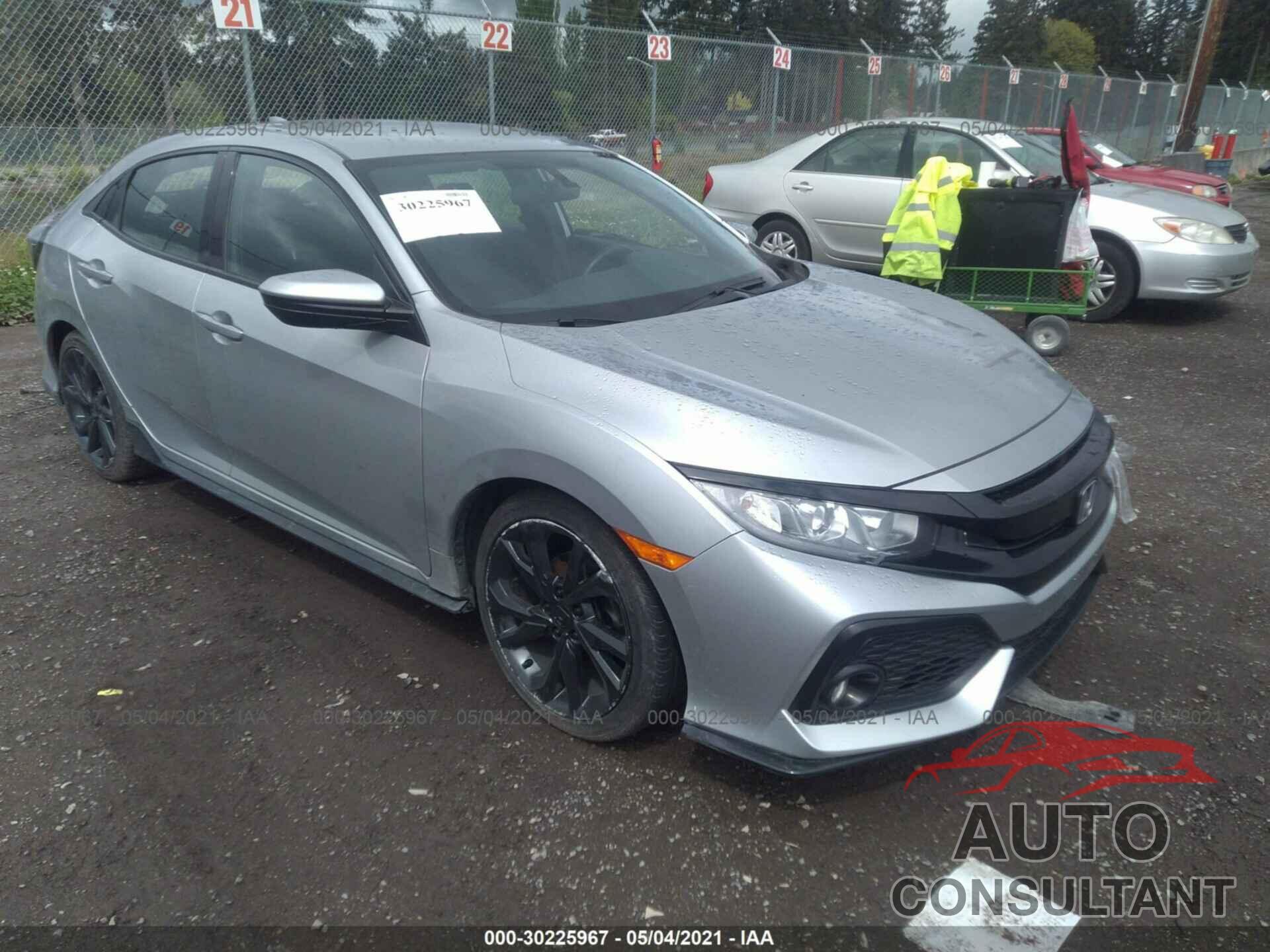 HONDA CIVIC HATCHBACK 2018 - SHHFK7H47JU214330