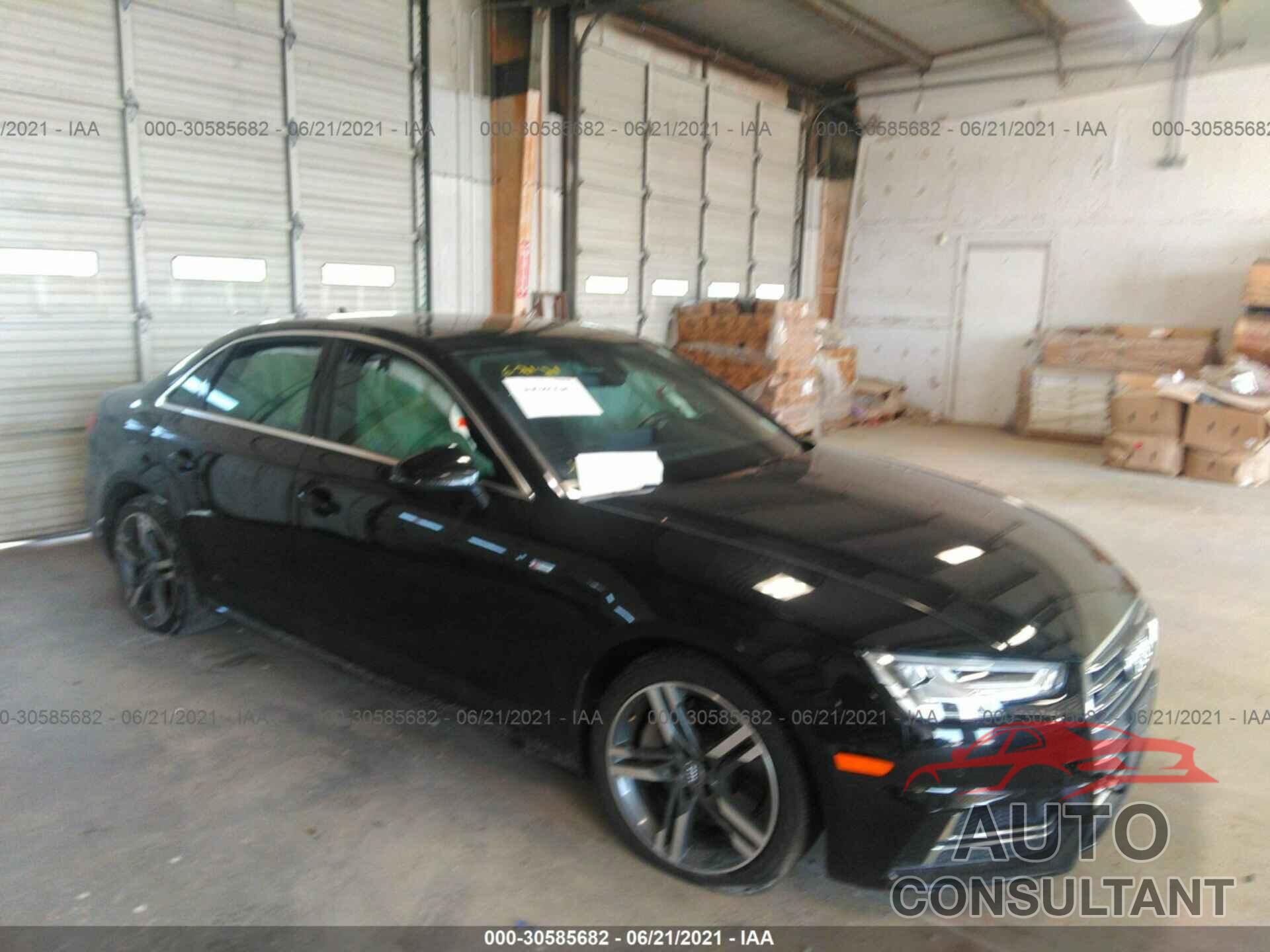 AUDI A4 2017 - WAUENAF43HN069042