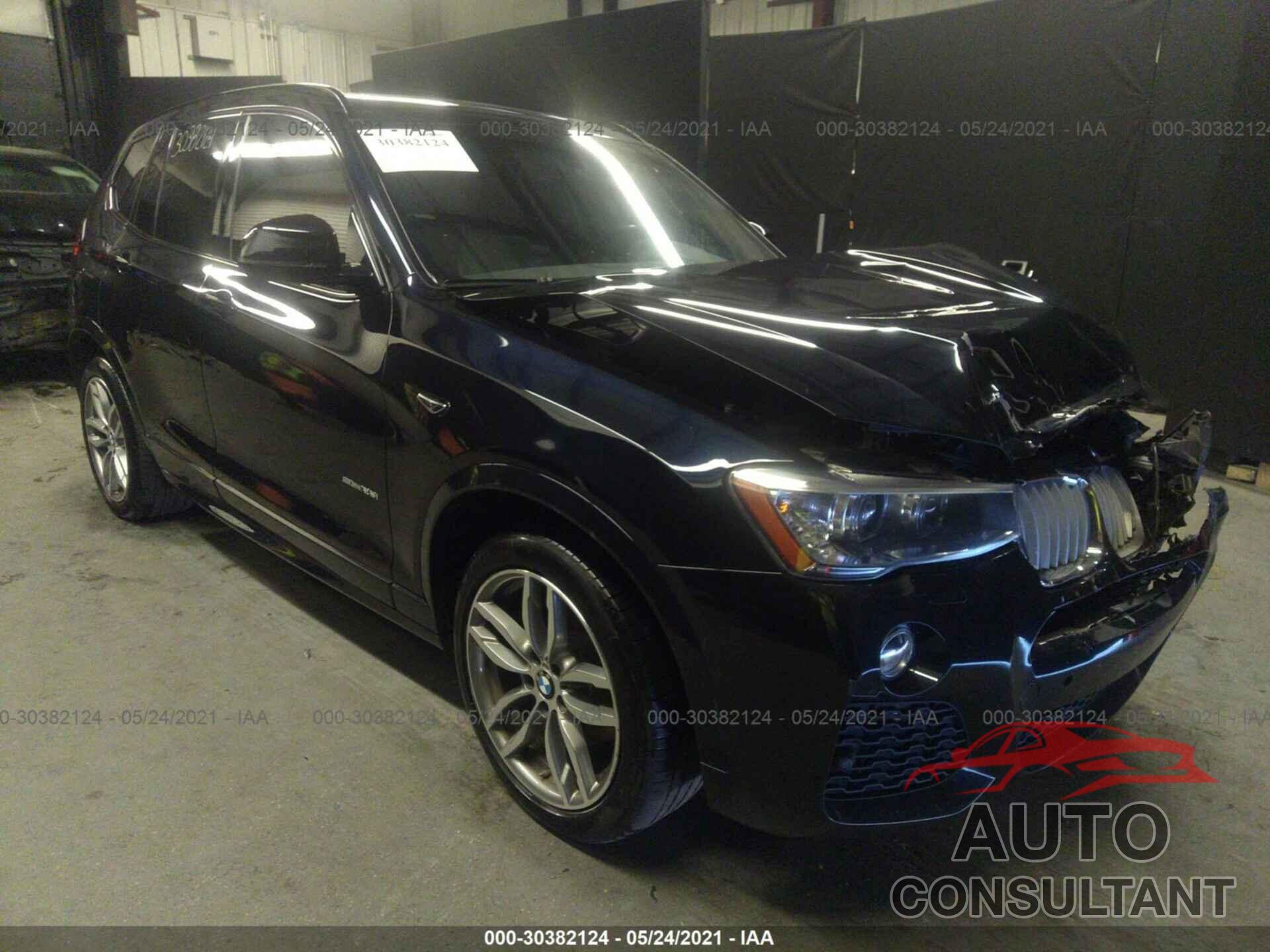 BMW X3 2017 - 5UXWZ7C39H0V88506