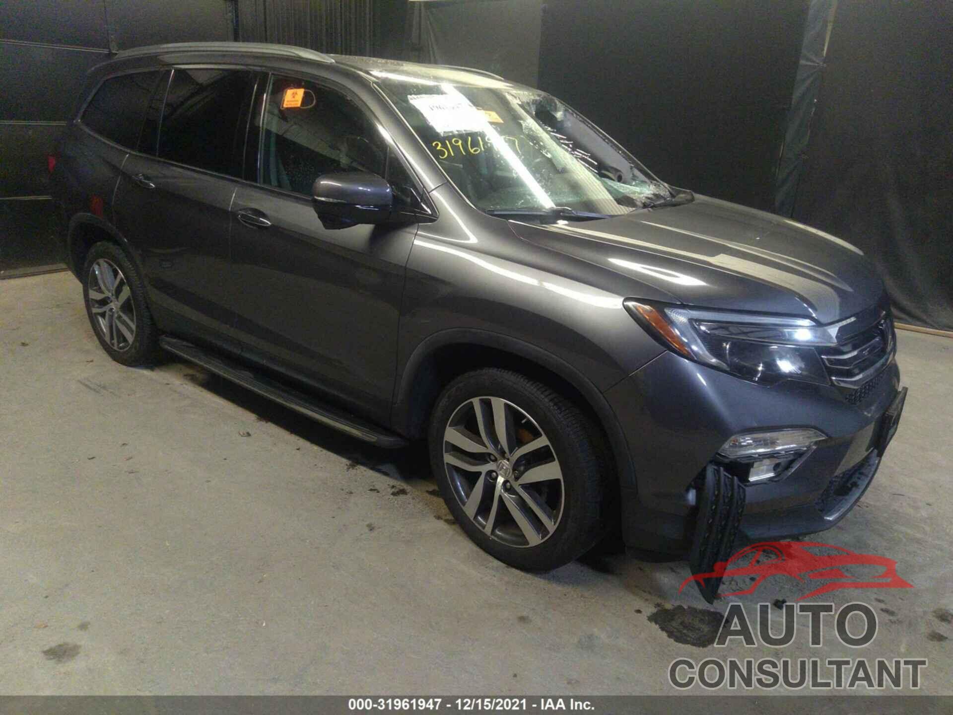 HONDA PILOT 2016 - 5FNYF6H90GB093881
