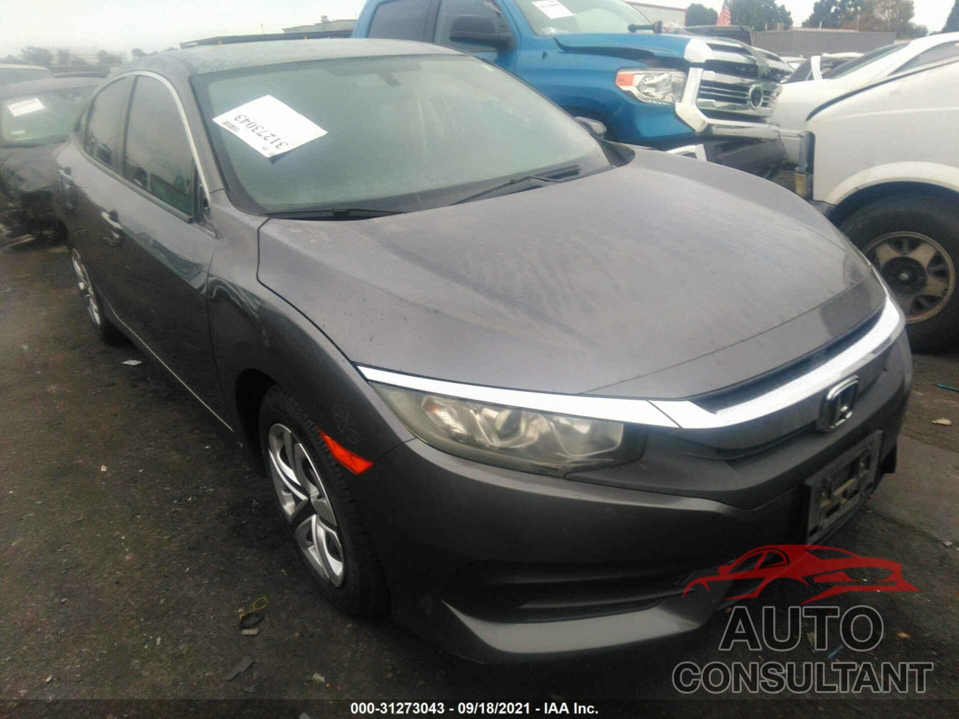 HONDA CIVIC SEDAN 2016 - 19XFC2E57GE041356