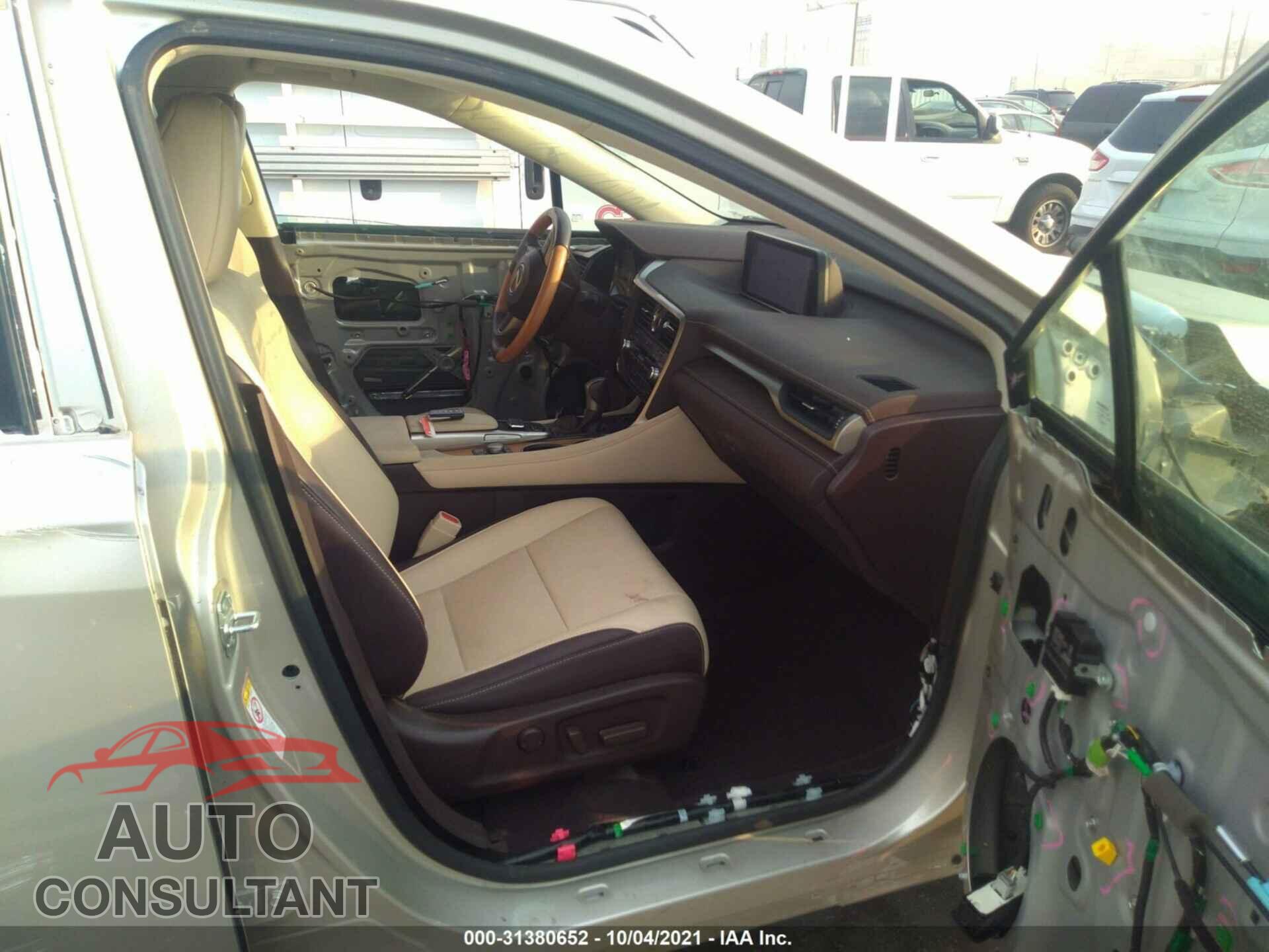 LEXUS RX 2017 - 2T2ZZMCA8HC051817
