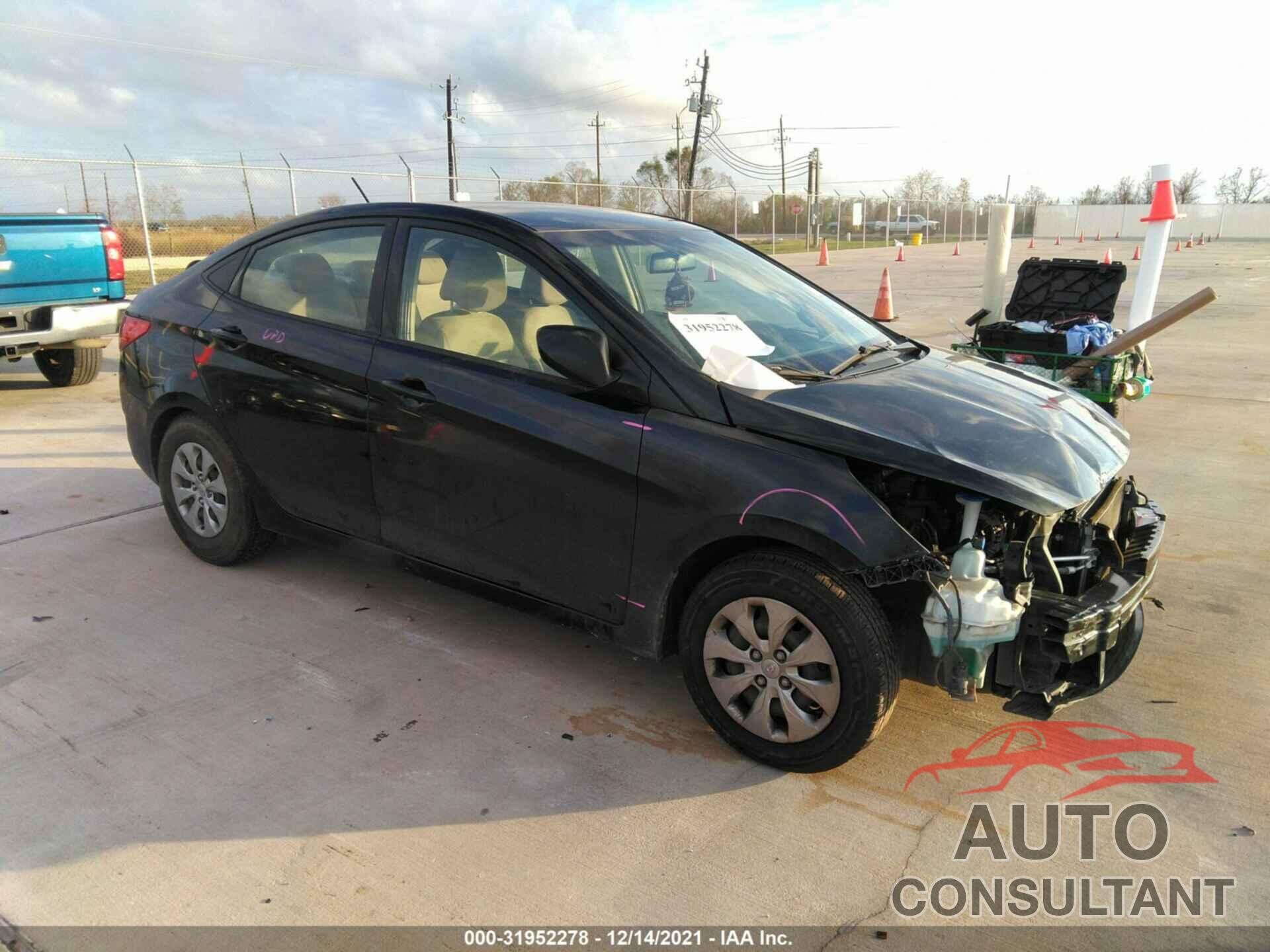 HYUNDAI ACCENT 2017 - KMHCT4AE2HU358254