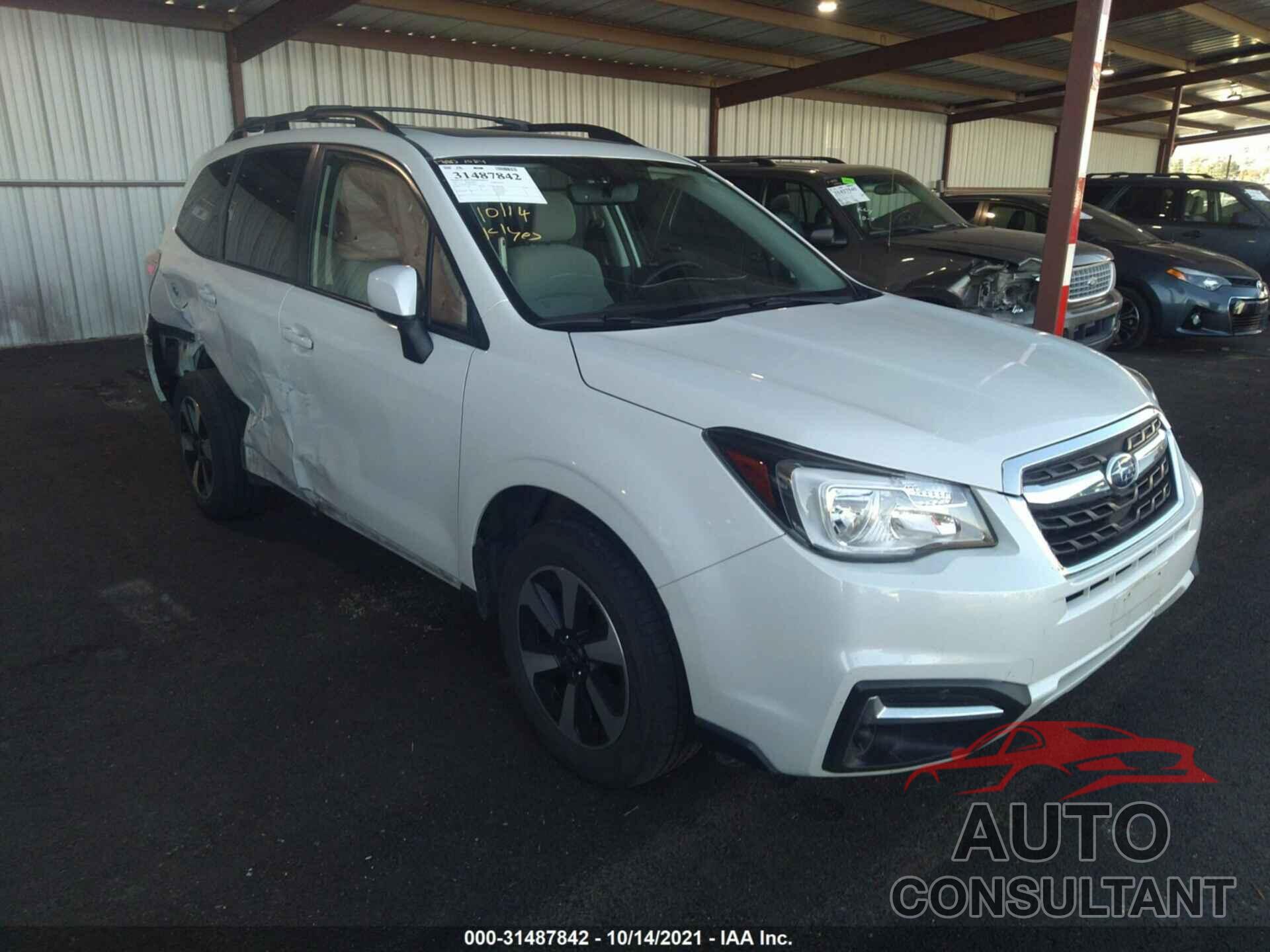 SUBARU FORESTER 2017 - JF2SJAEC0HH514041