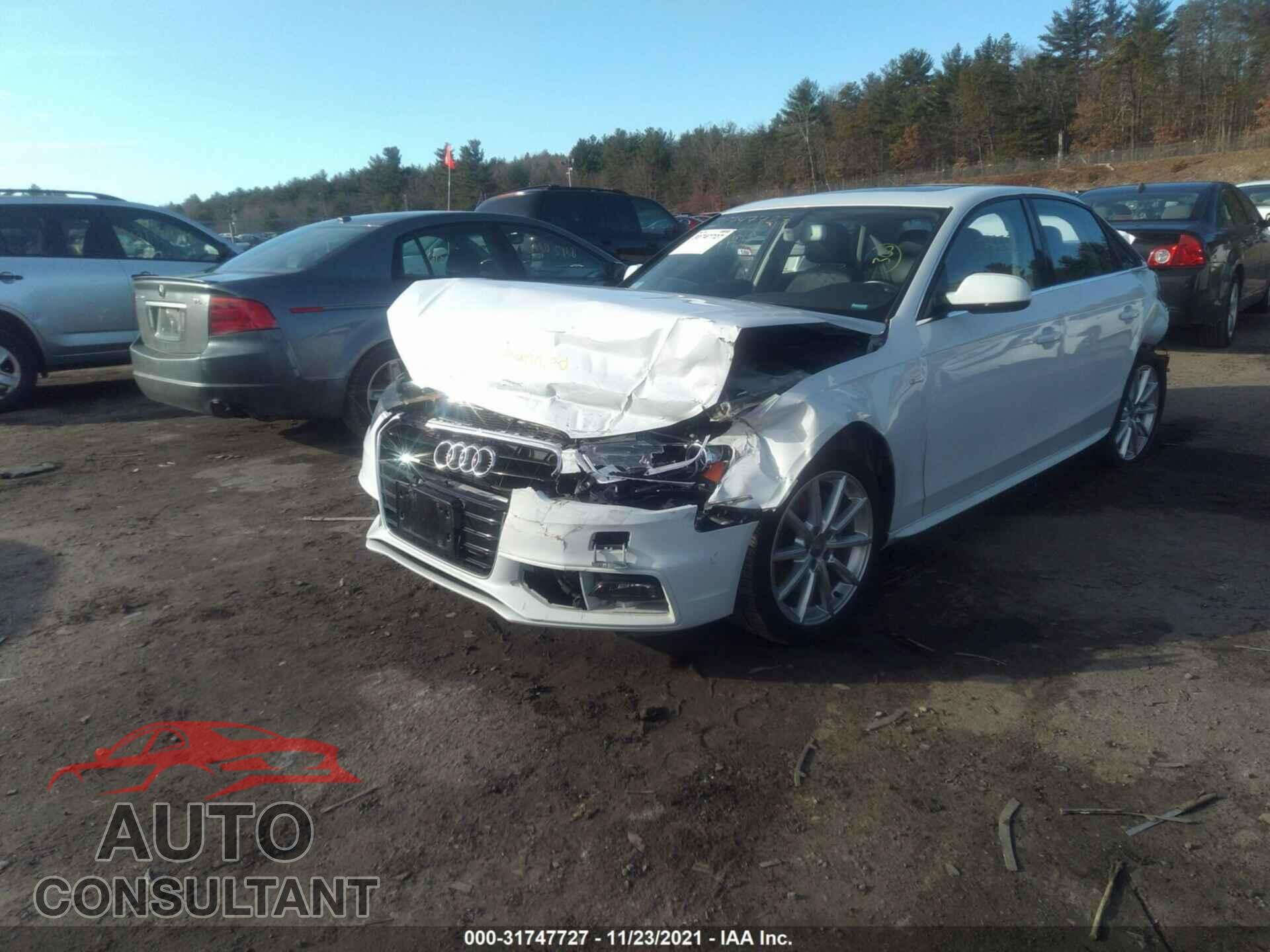 AUDI A4 2016 - WAUFFAFL6GN018559