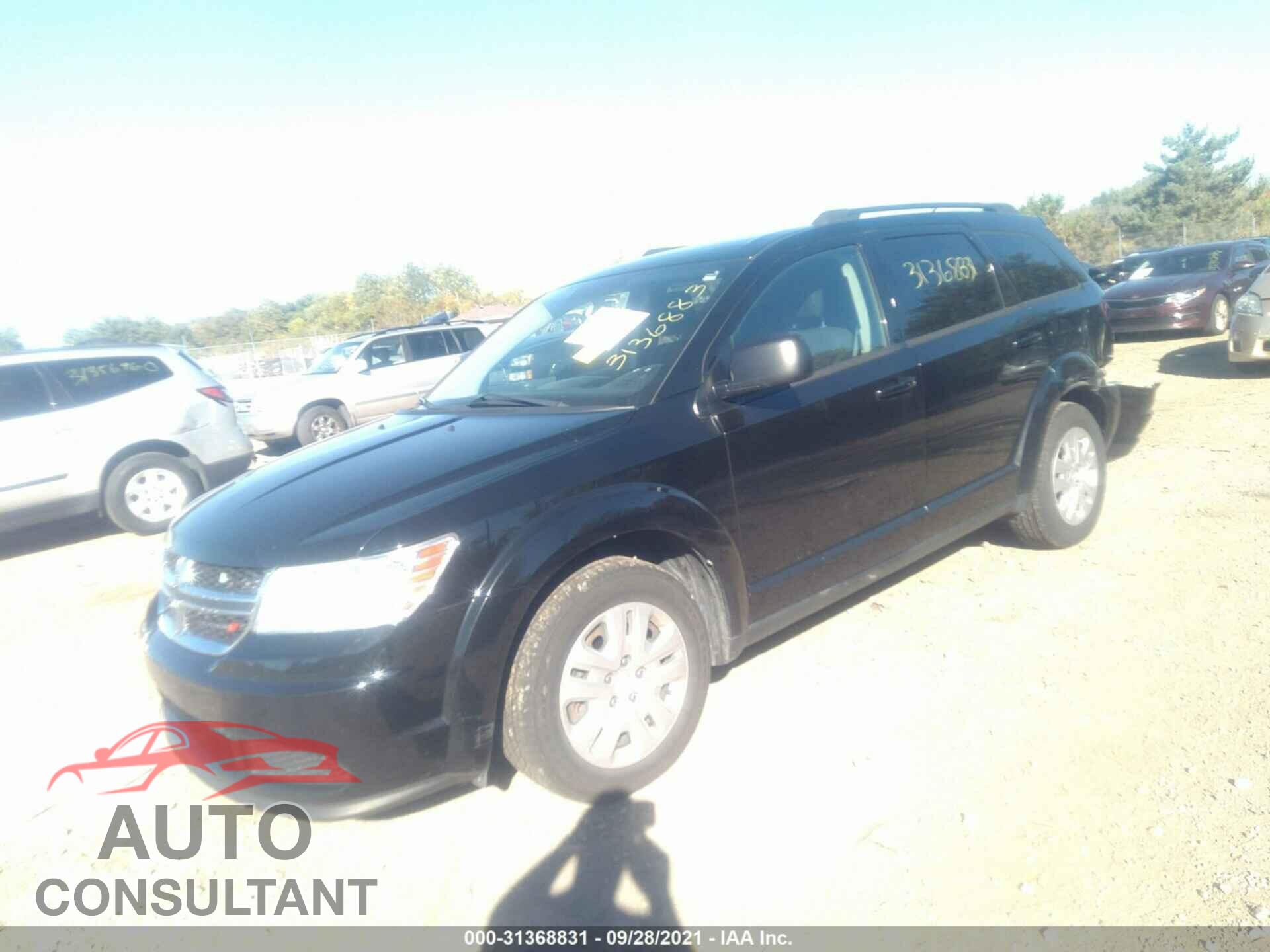 DODGE JOURNEY 2017 - 3C4PDCAB6HT708935