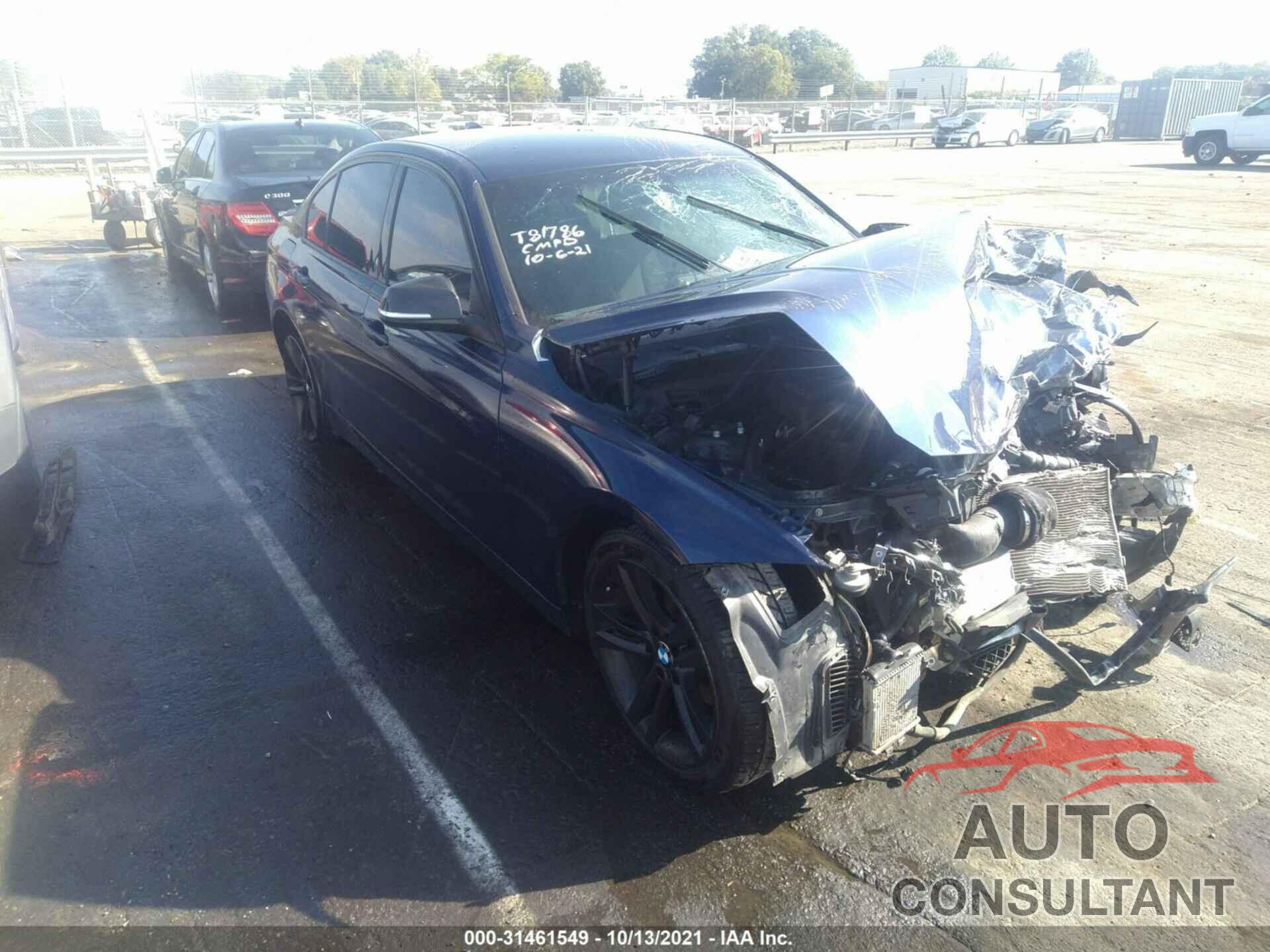 BMW 3 SERIES 2016 - WBA8E9G59GNT81786
