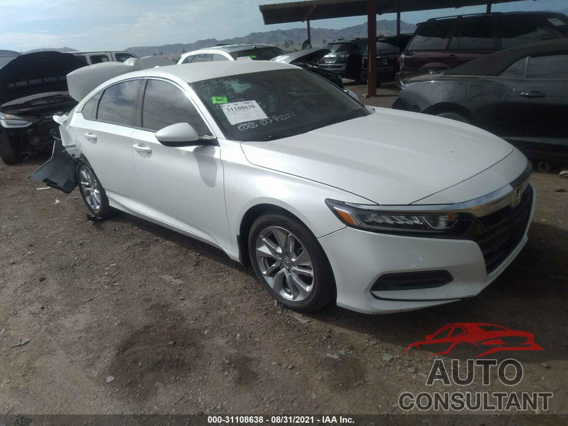 HONDA ACCORD SEDAN 2019 - 1HGCV1F16KA054051