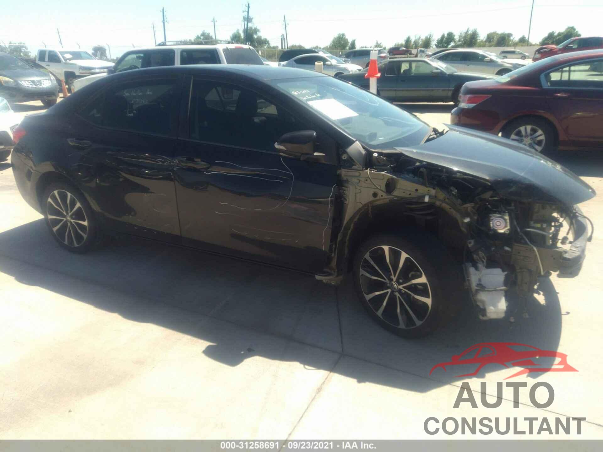 TOYOTA COROLLA 2019 - 5YFBURHE6KP865565