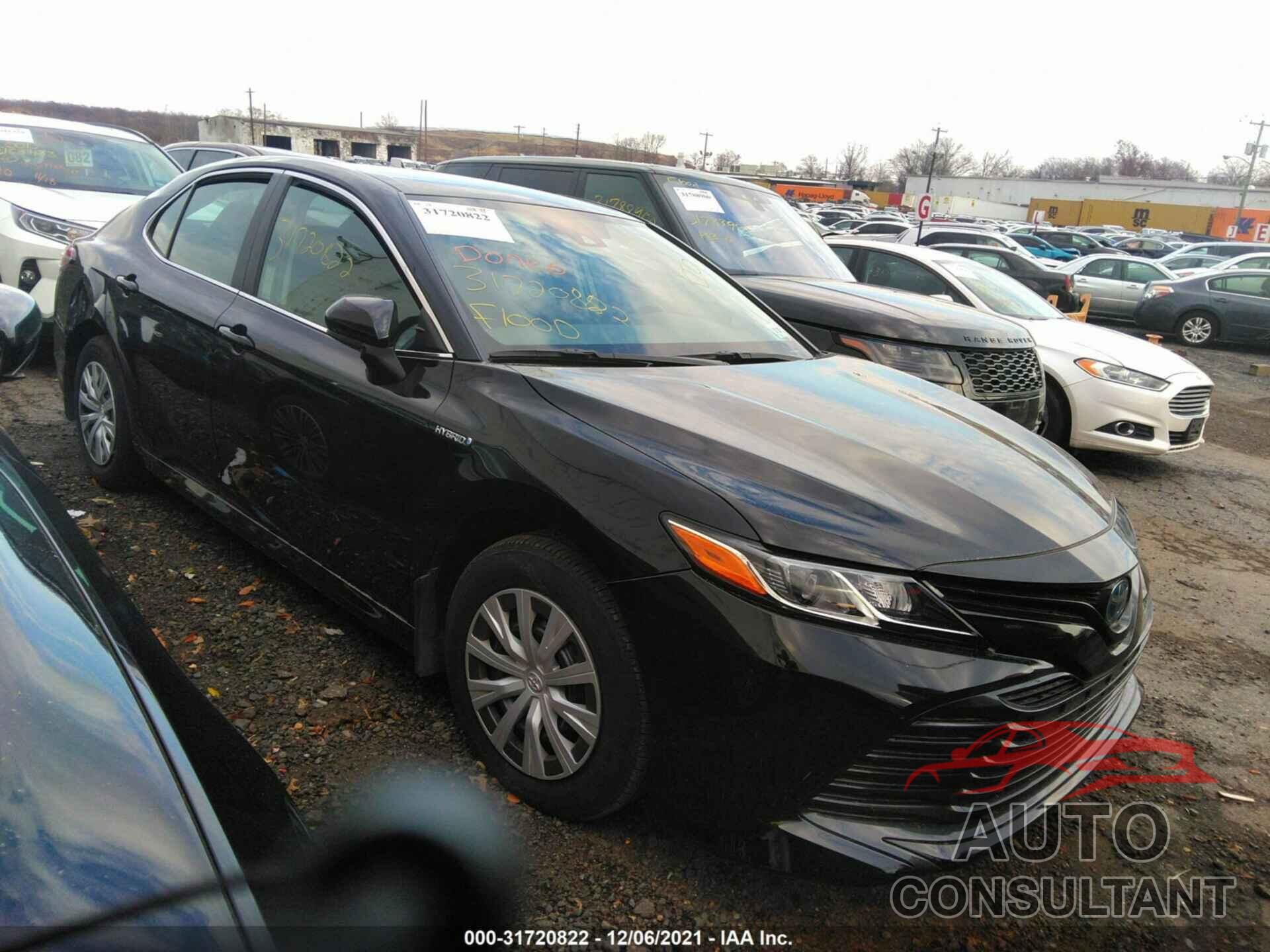 TOYOTA CAMRY 2020 - 4T1C31AK8LU525293