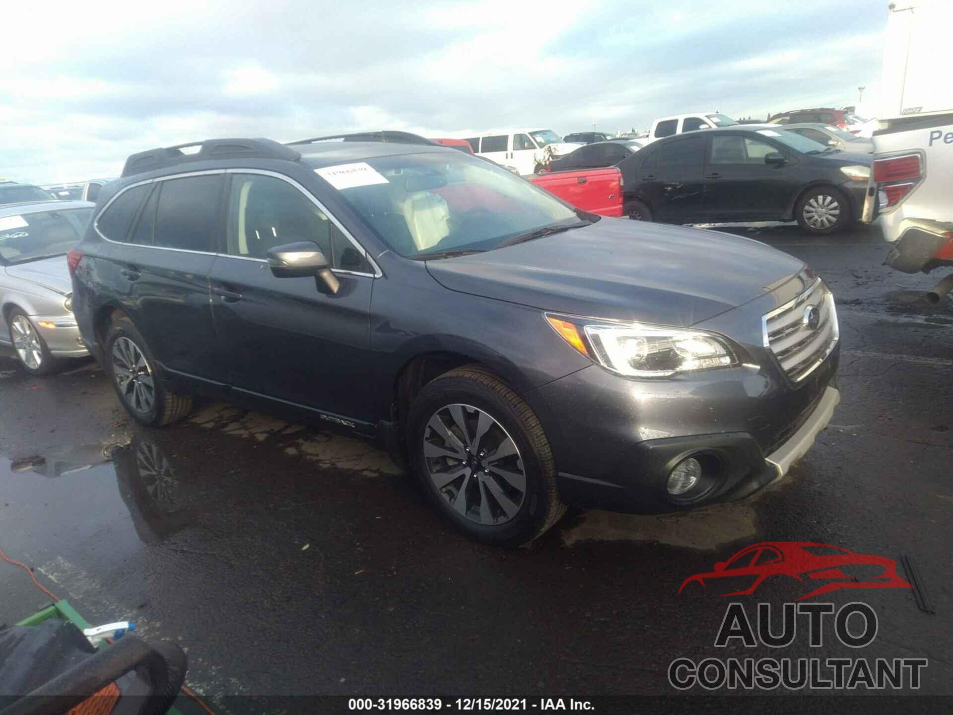 SUBARU OUTBACK 2016 - 4S4BSANC8G3269282