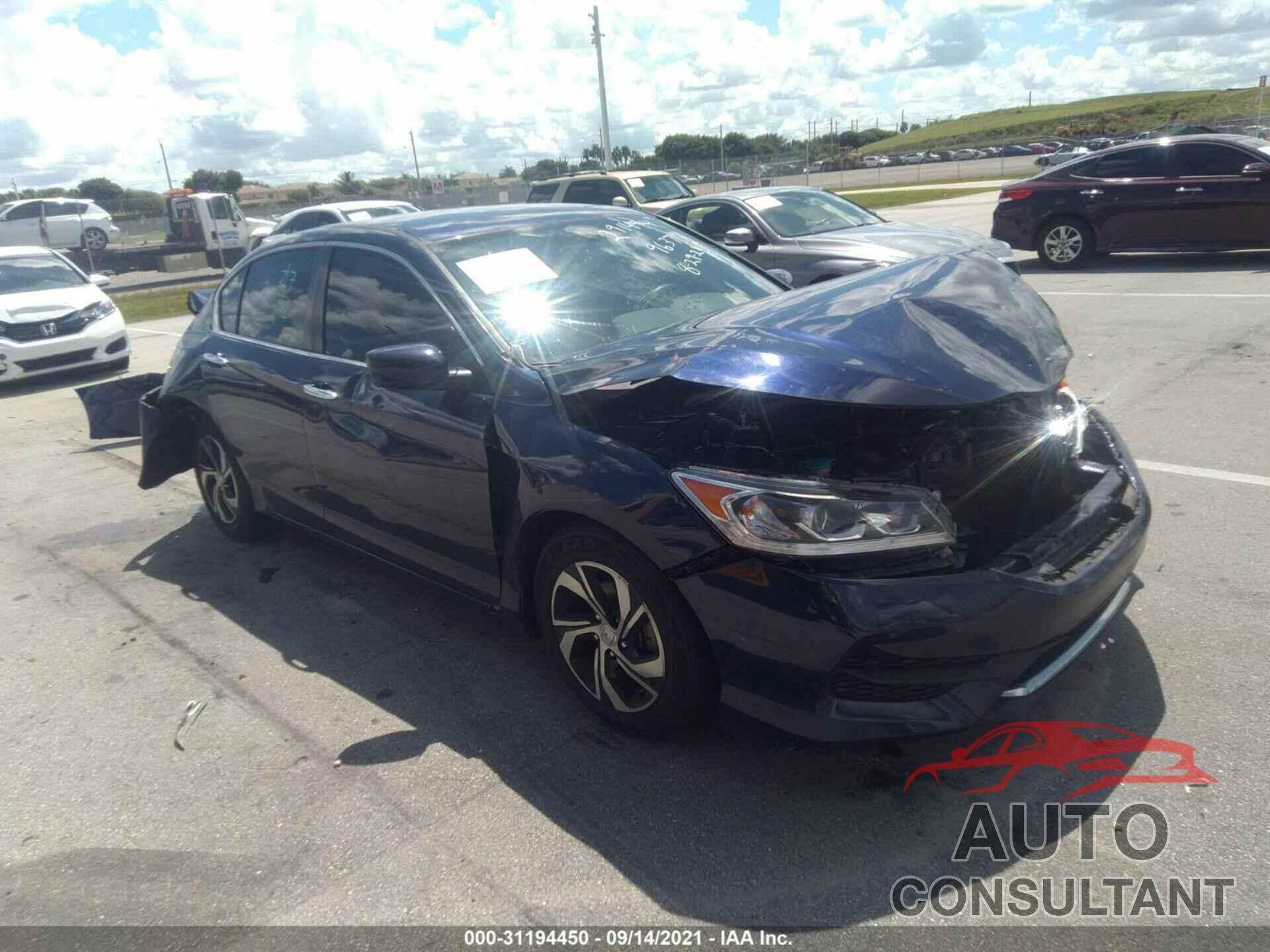 HONDA ACCORD SEDAN 2016 - 1HGCR2F34GA239637