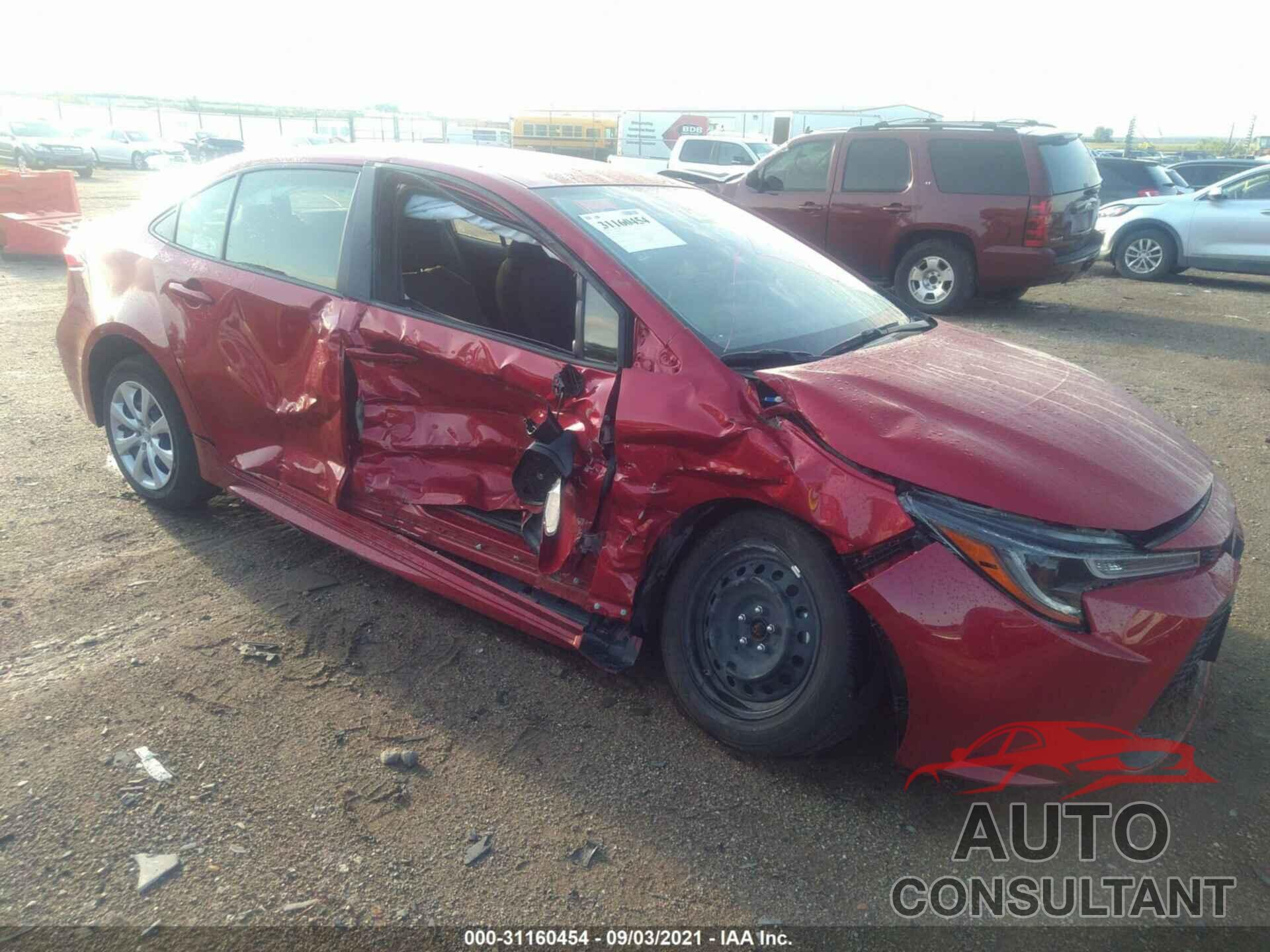 TOYOTA COROLLA 2020 - JTDEPRAE1LJ109808