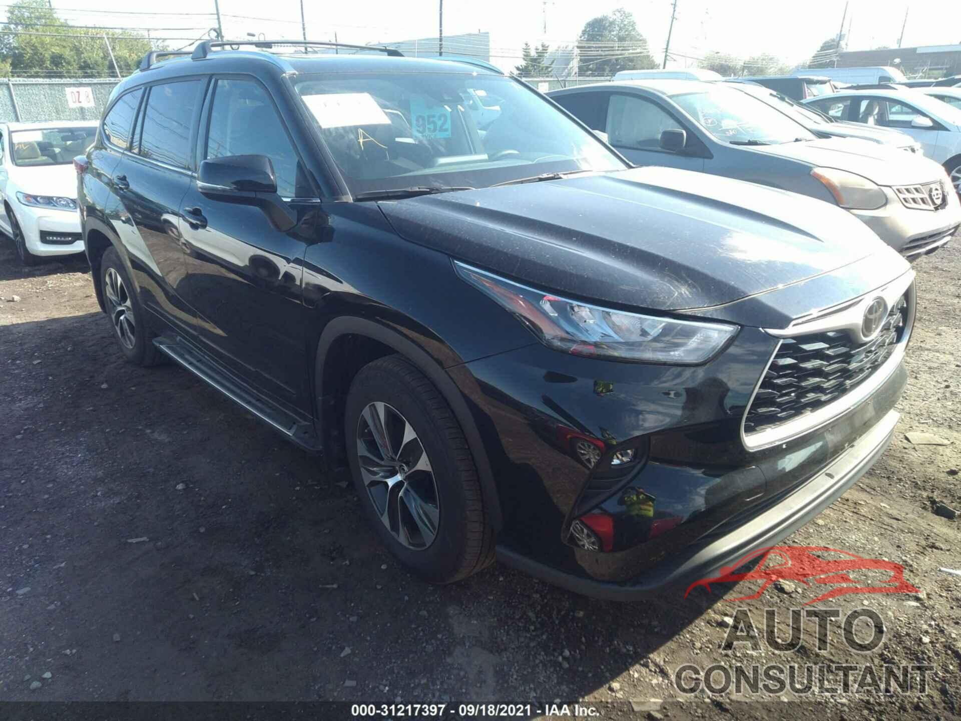 TOYOTA HIGHLANDER 2020 - 5TDGZRBH3LS502305