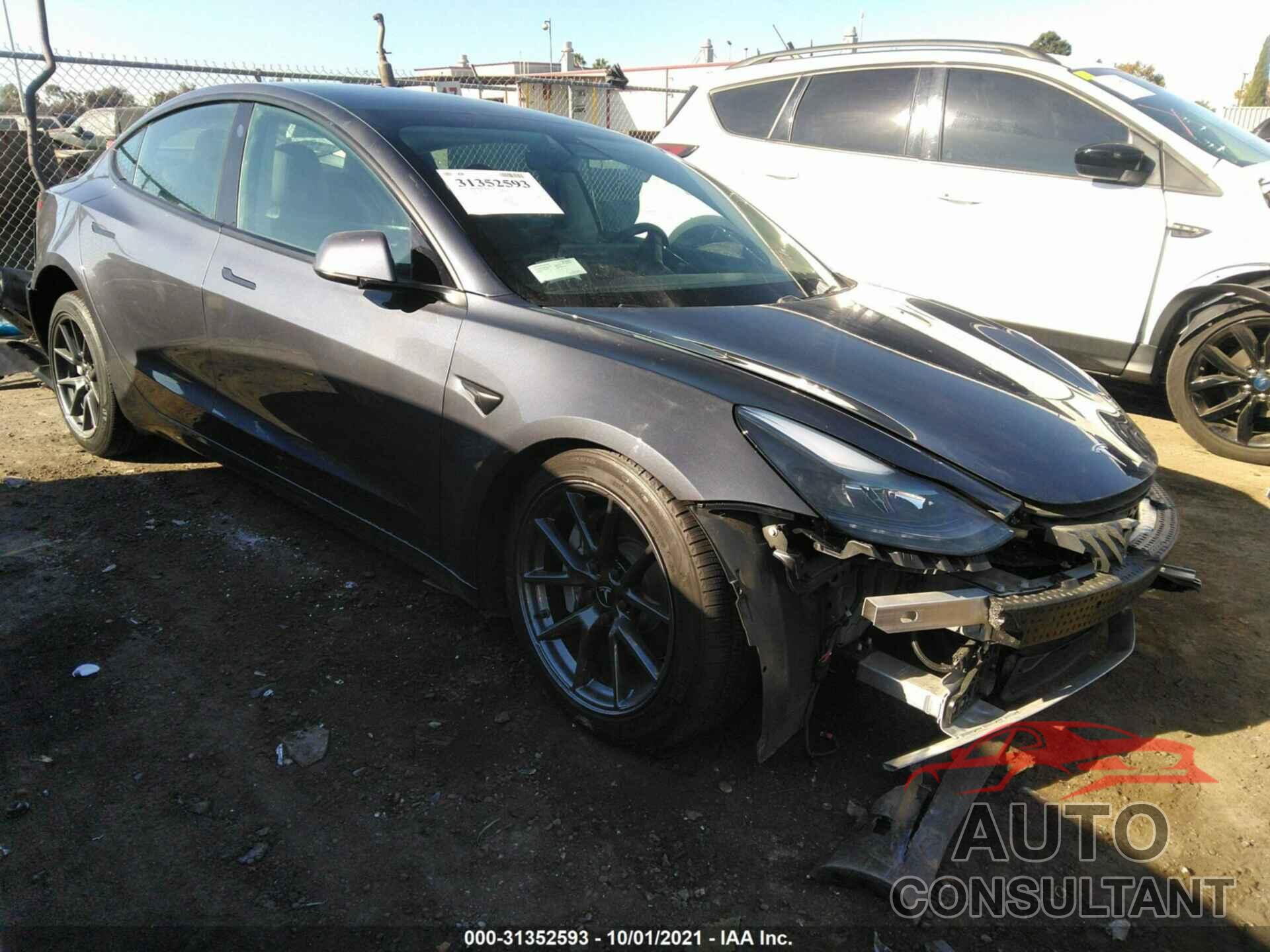 TESLA MODEL 3 2021 - 5YJ3E1EA7MF876013