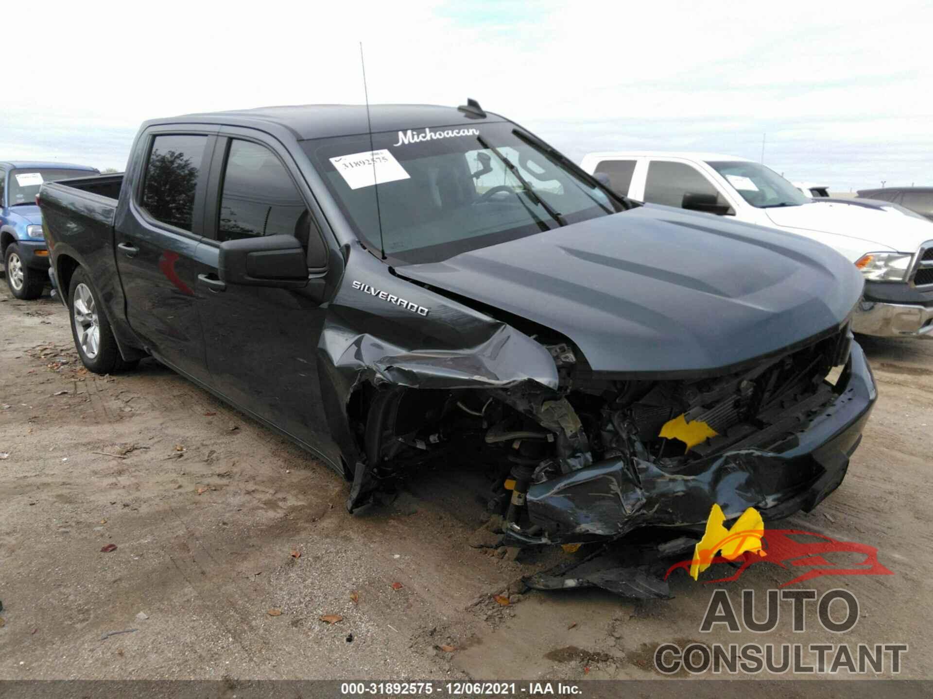 CHEVROLET SILVERADO 1500 2021 - 3GCPWBEK0MG164305