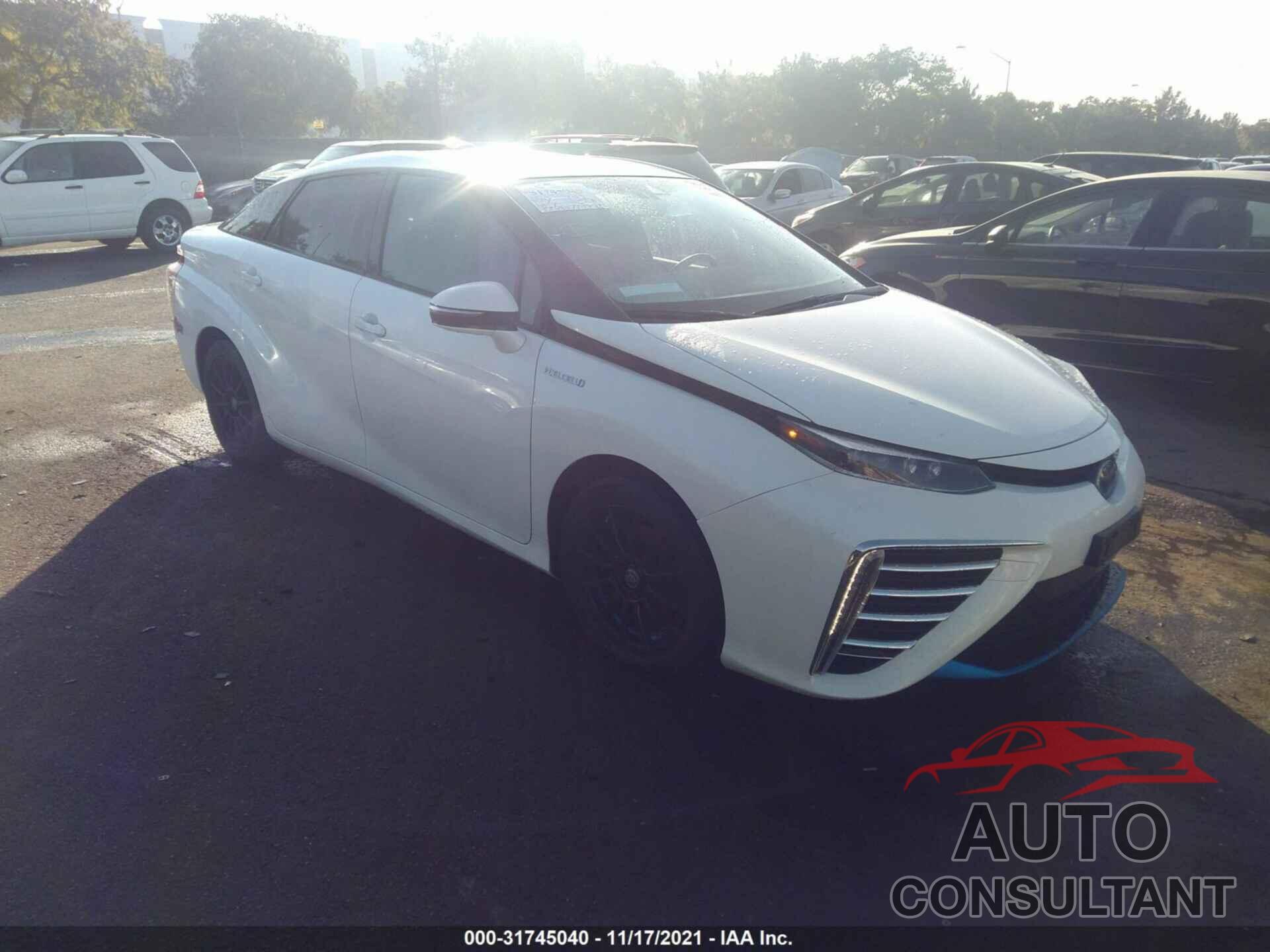 TOYOTA MIRAI 2017 - JTDBVRBD0HA001122