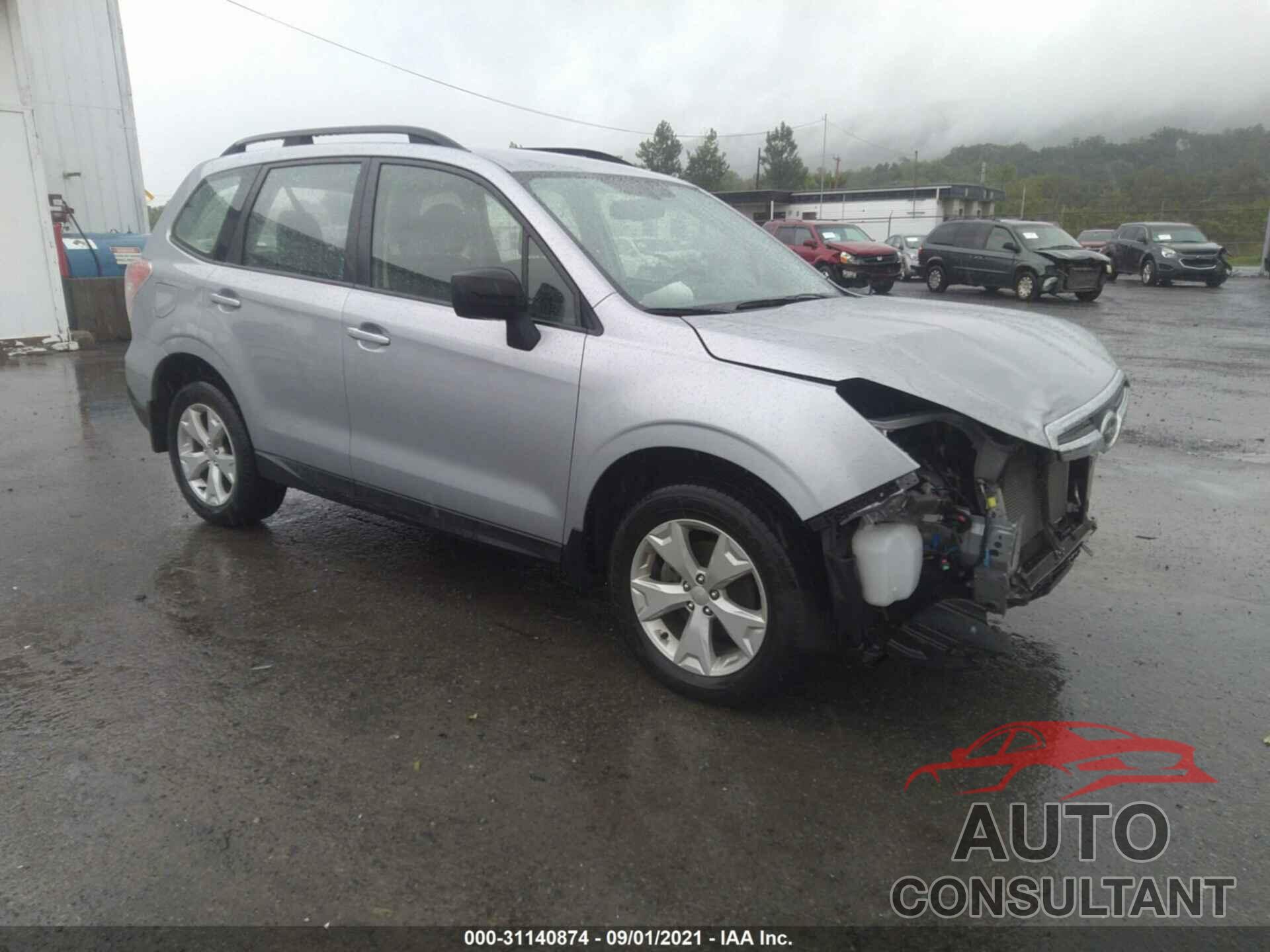 SUBARU FORESTER 2016 - JF2SJABC7GH452267