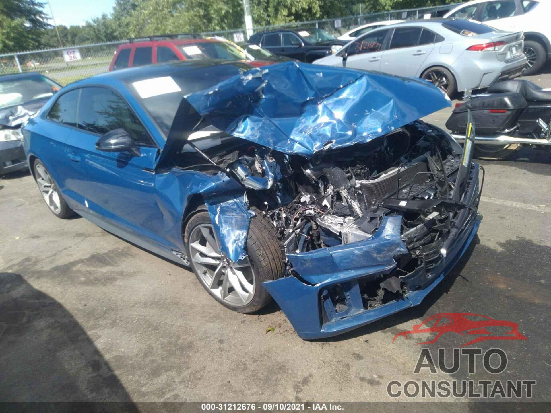 AUDI A5 COUPE 2019 - WAUTNAF59KA015386