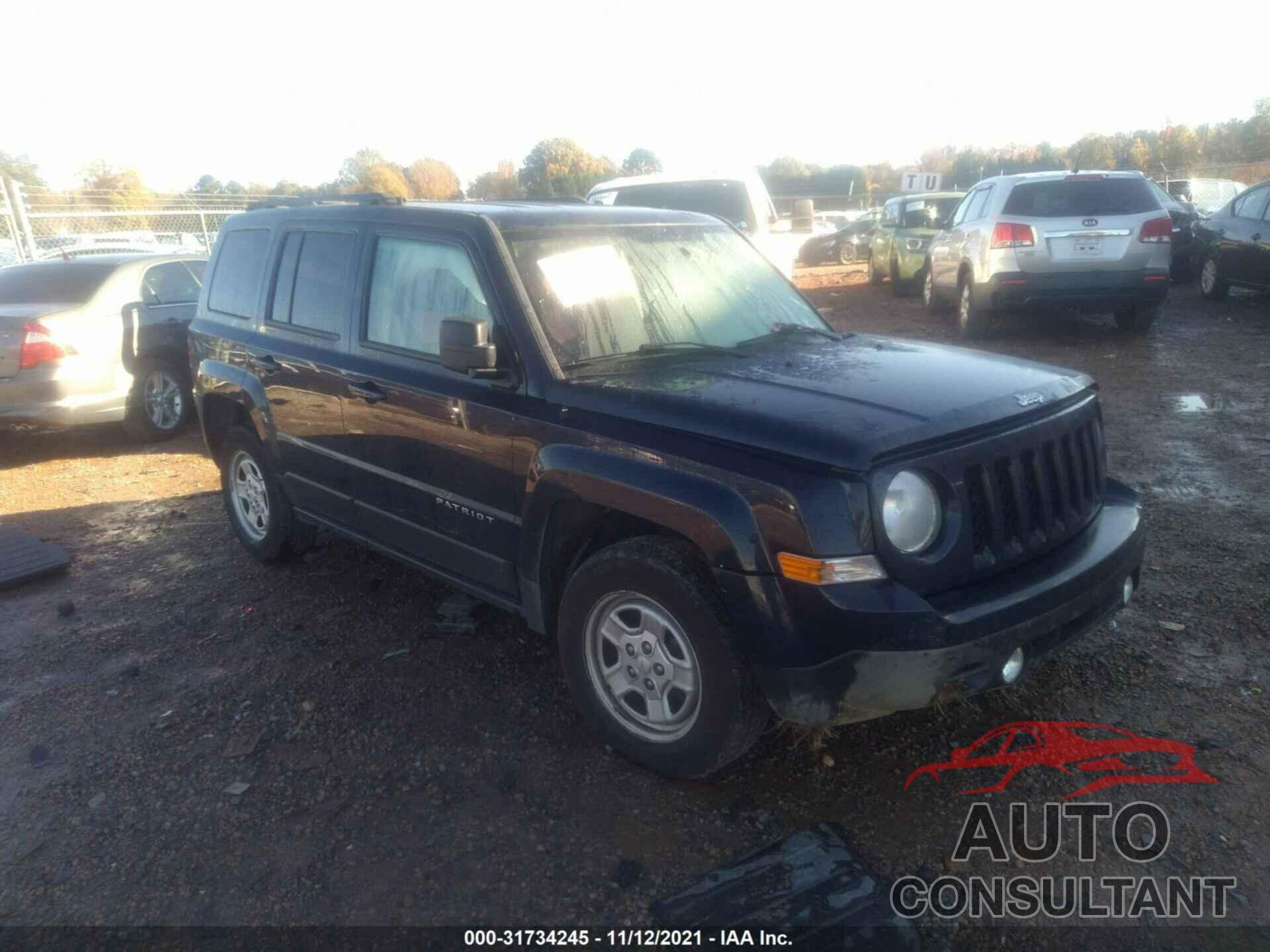 JEEP PATRIOT 2017 - 1C4NJRBB6HD150916