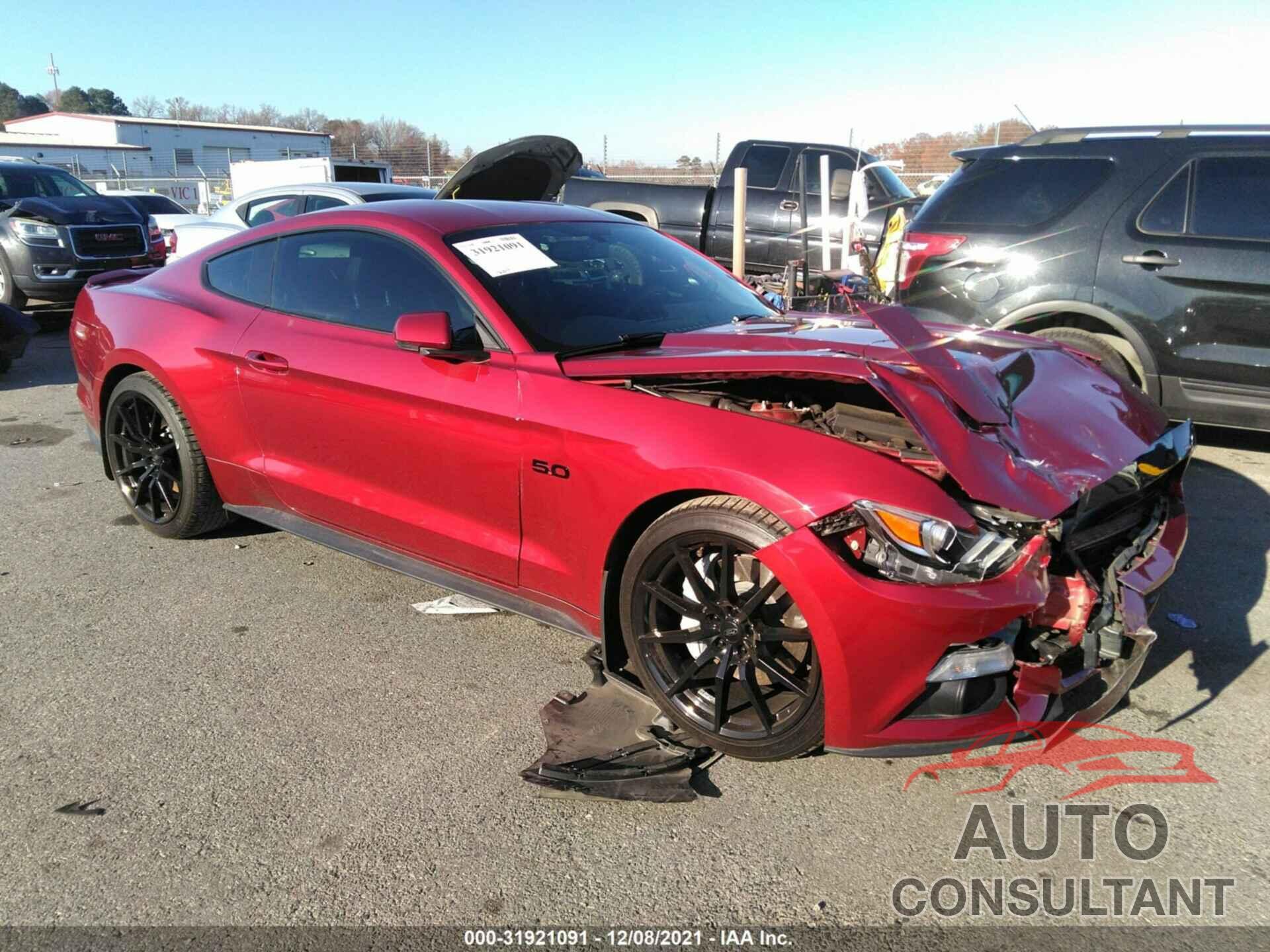 FORD MUSTANG 2017 - 1FA6P8CF7H5311983