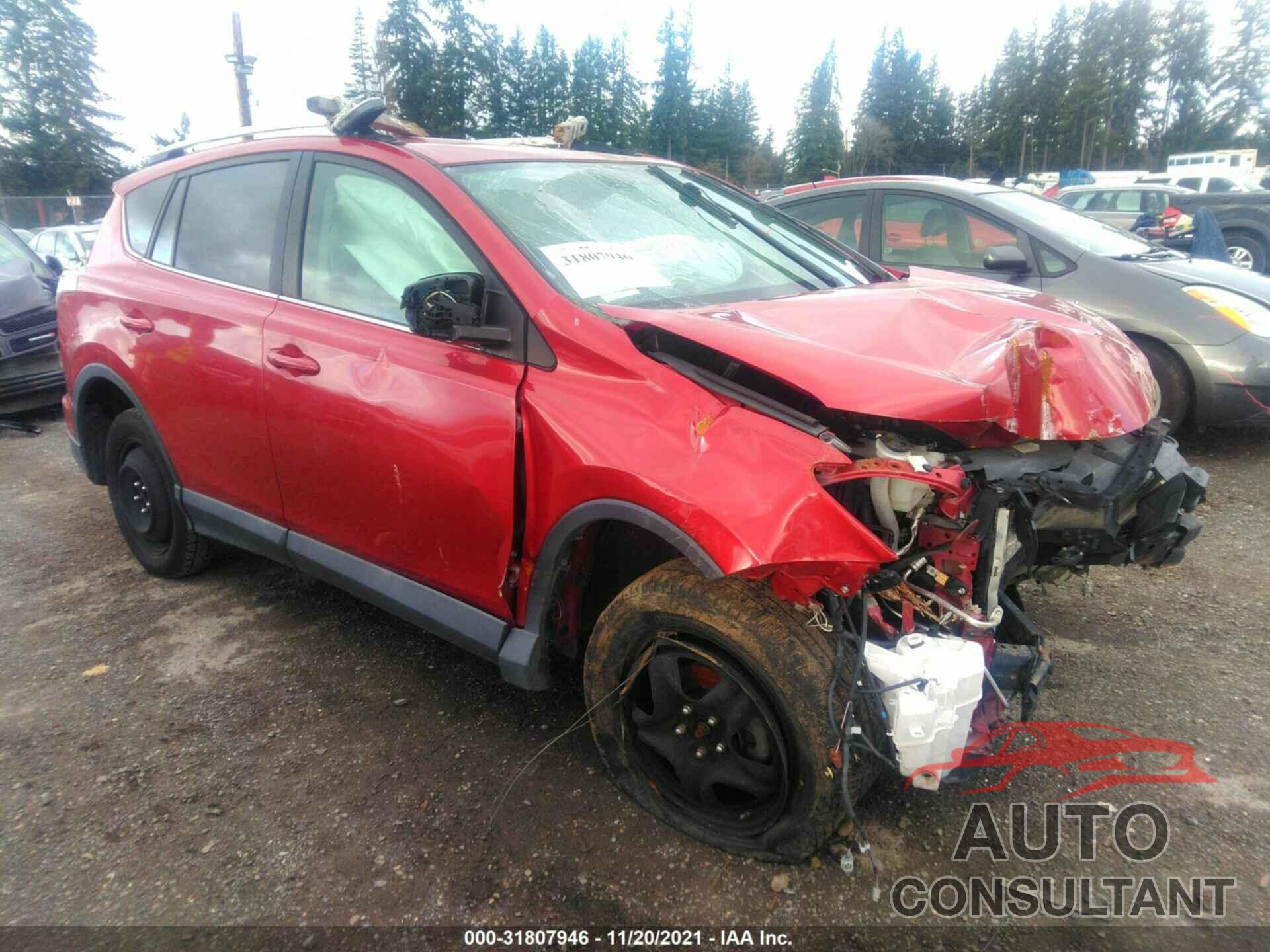 TOYOTA RAV4 2016 - 2T3ZFREV5GW235367