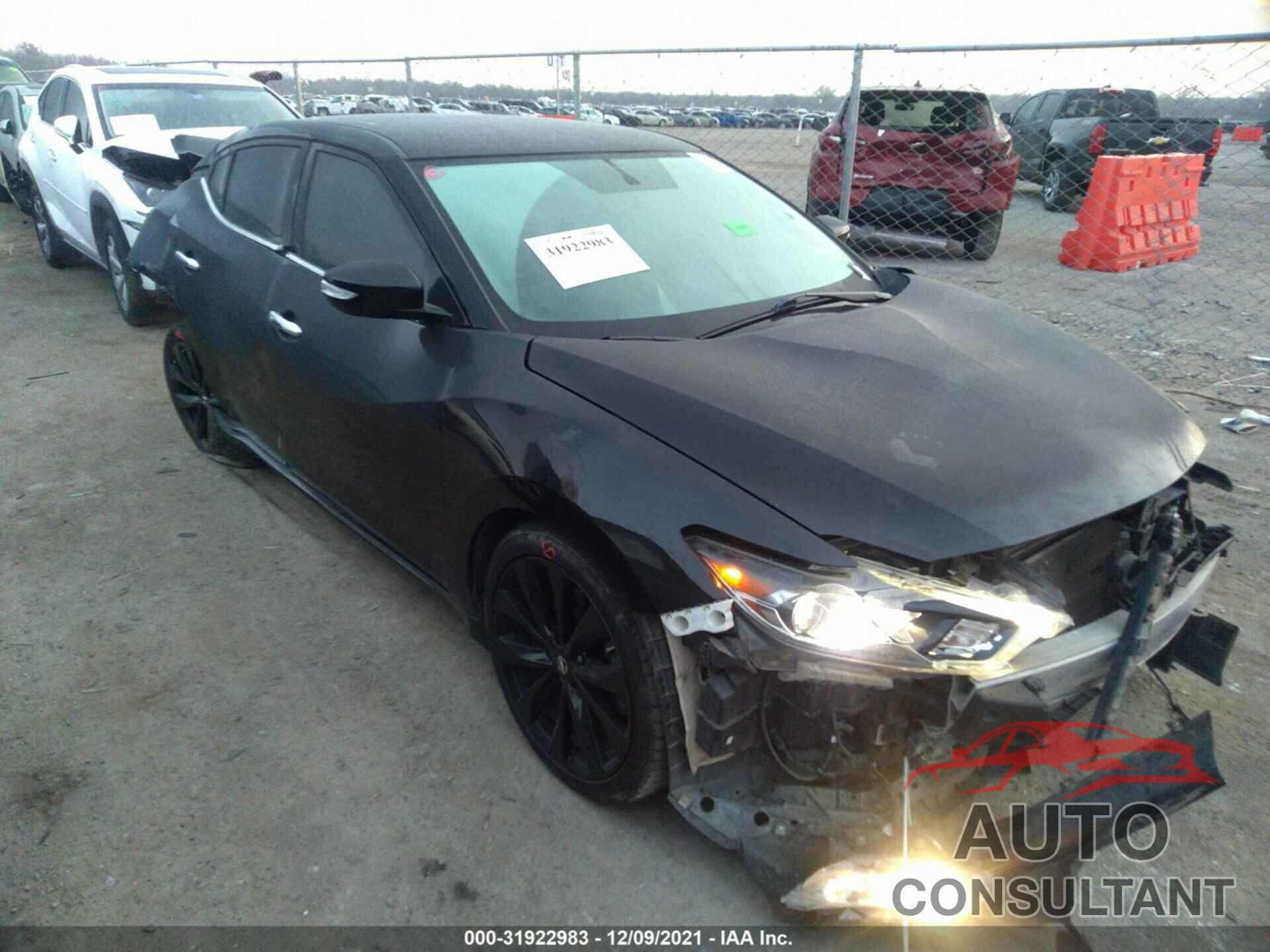 NISSAN MAXIMA 2017 - 1N4AA6AP0HC432491